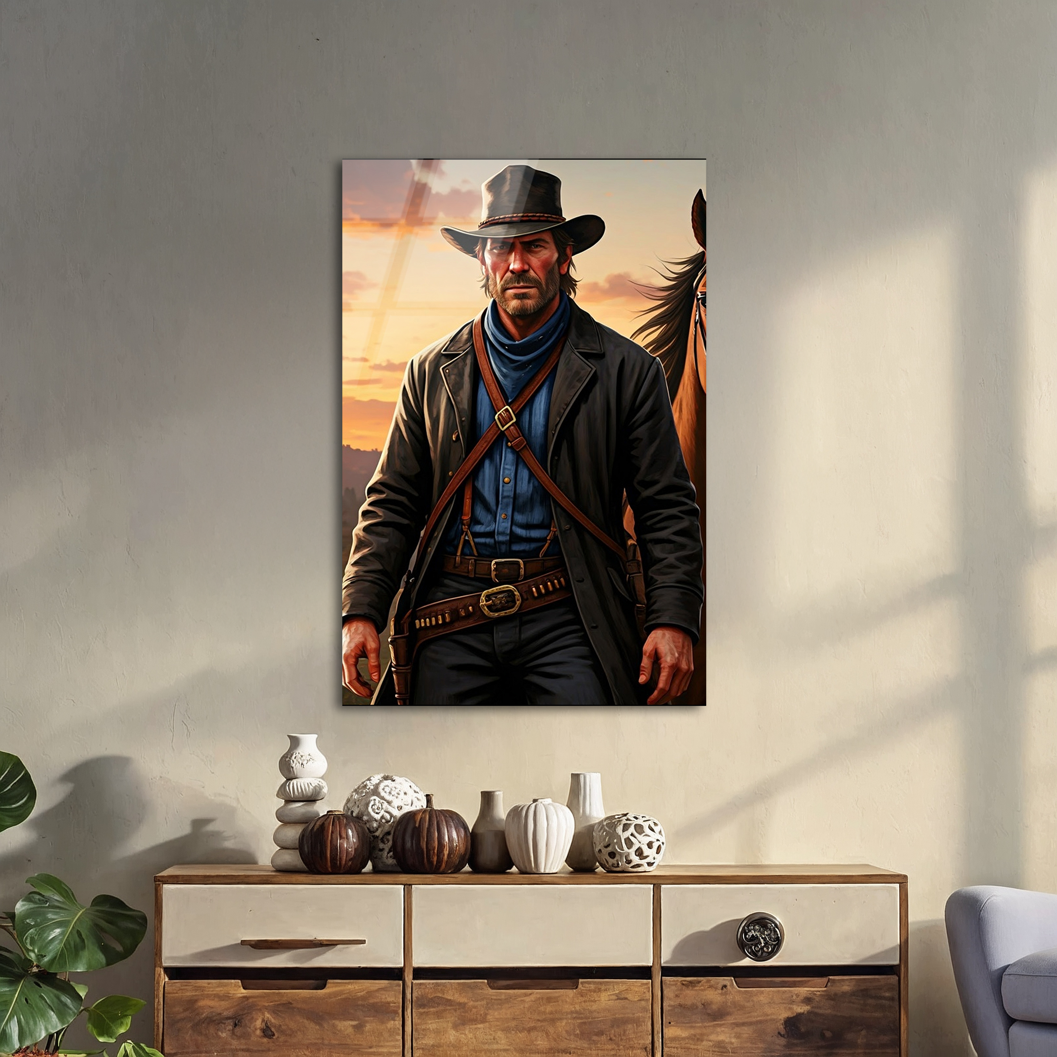 Dead Redemption | Premium HD Metal Wall Art