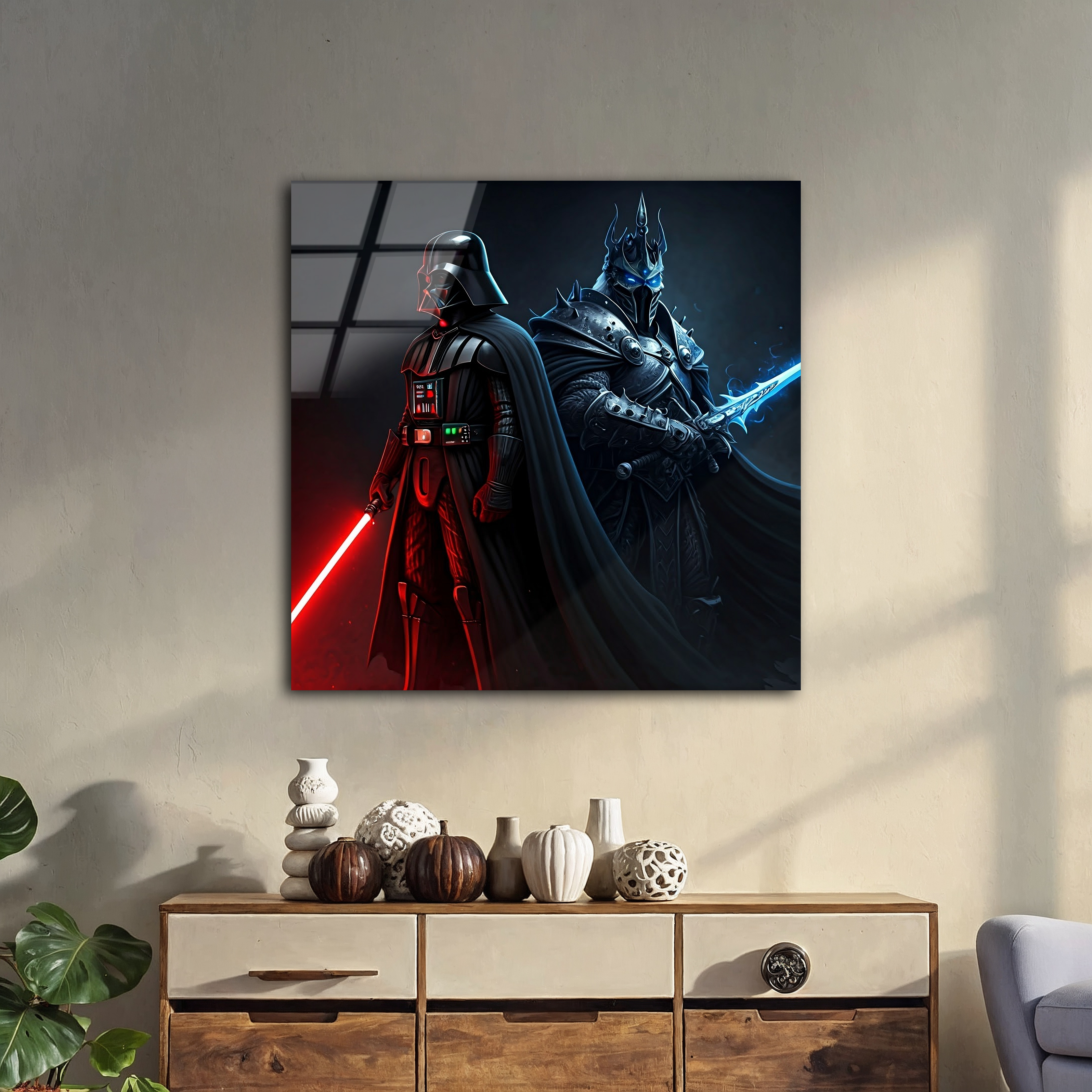 Lich King’s Wrath | Premium HD Metal Wall Art