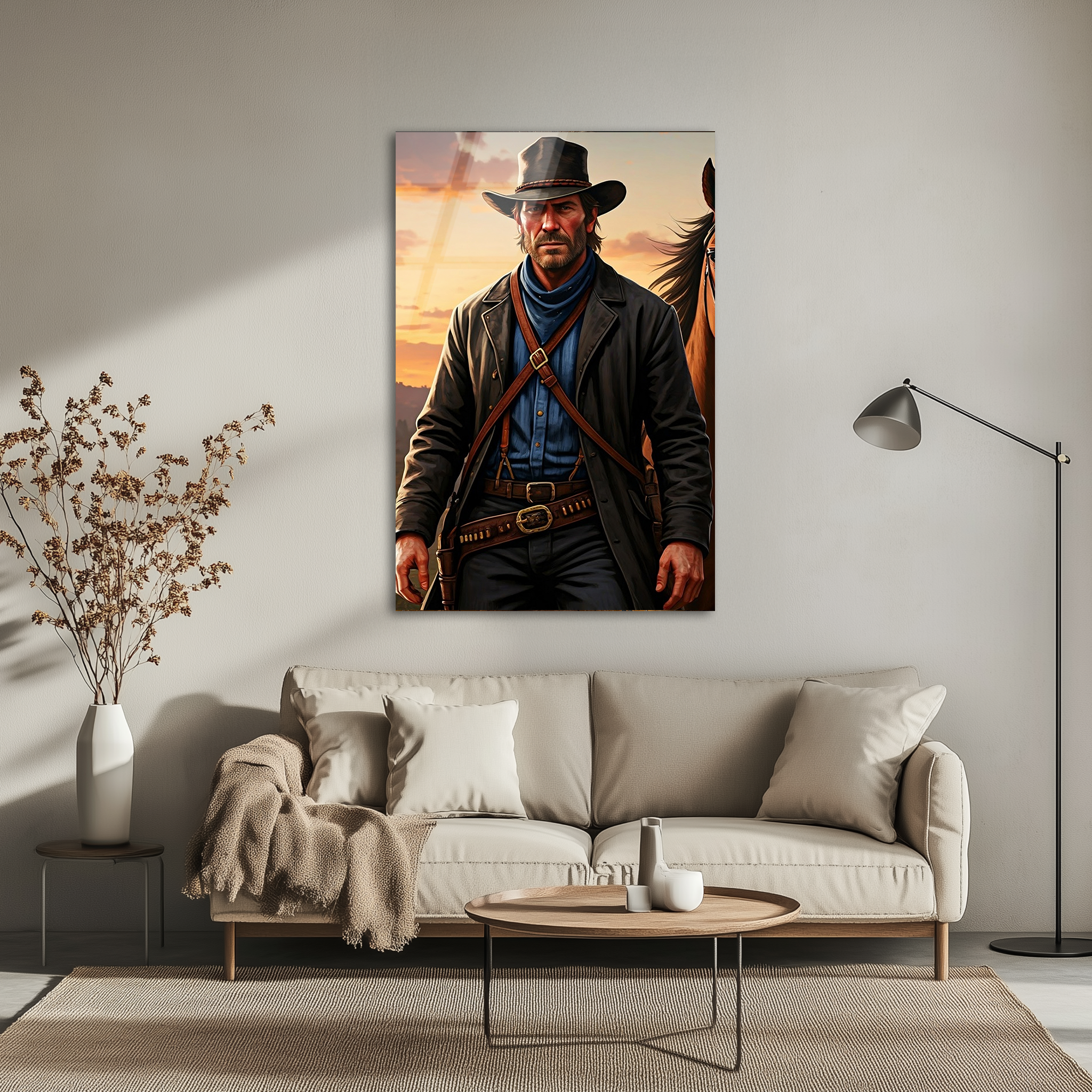 Dead Redemption | Premium HD Metal Wall Art