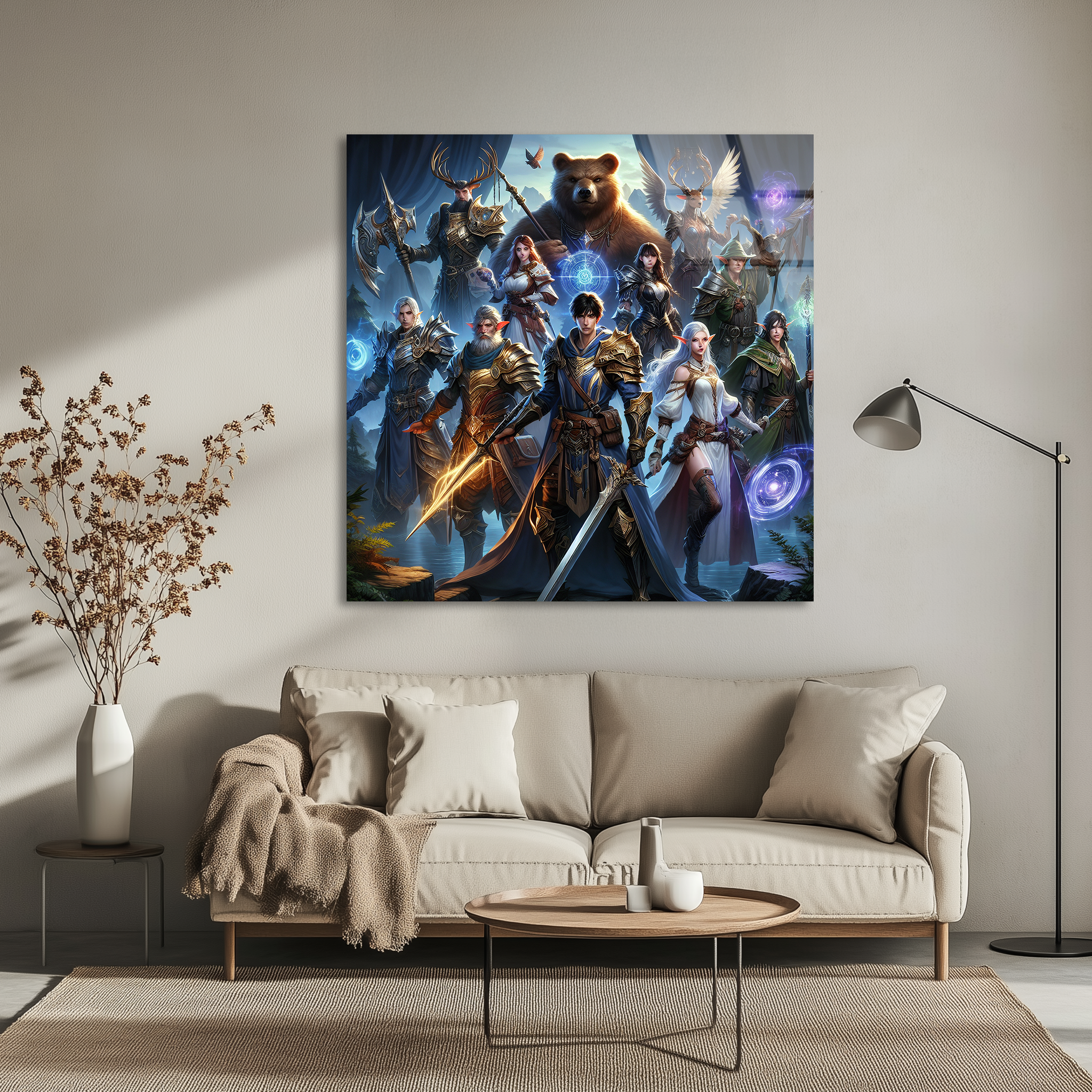 World of Warcraft | Premium HD Metal Wall Art