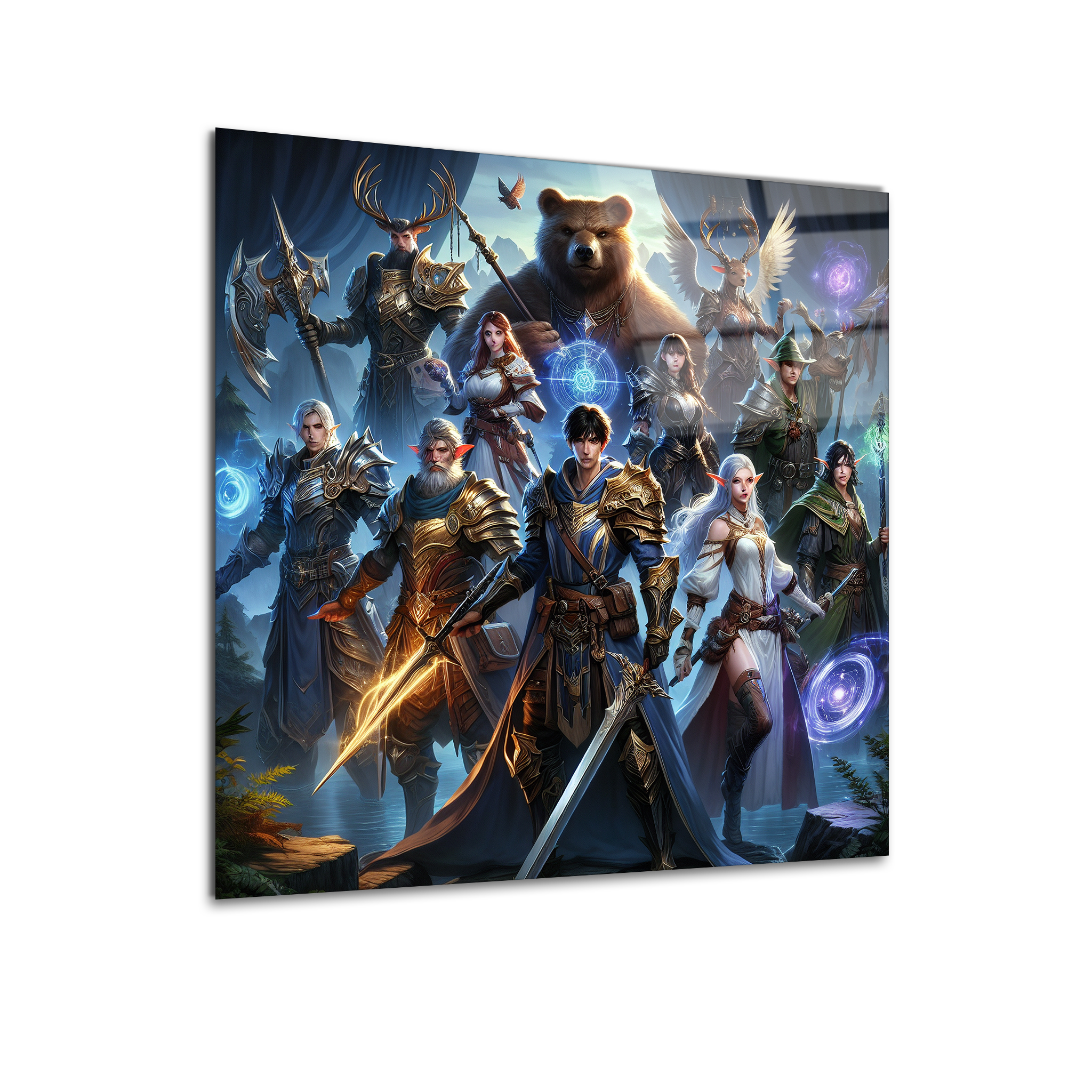 World of Warcraft | Premium HD Metal Wall Art