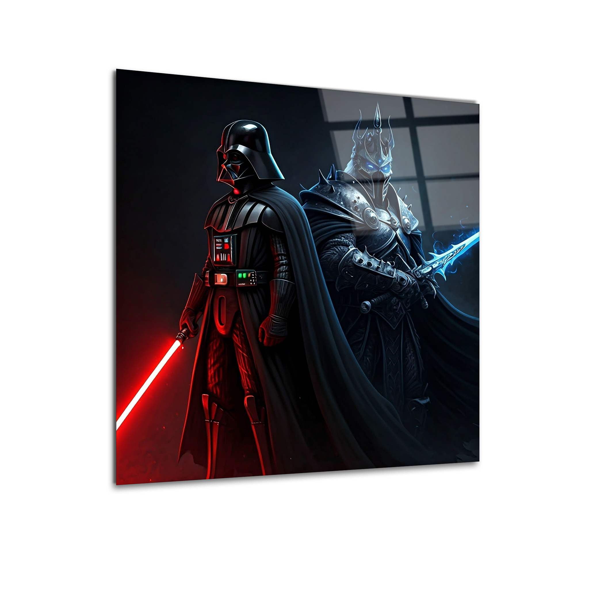 Lich King’s Wrath | Premium HD Metal Wall Art