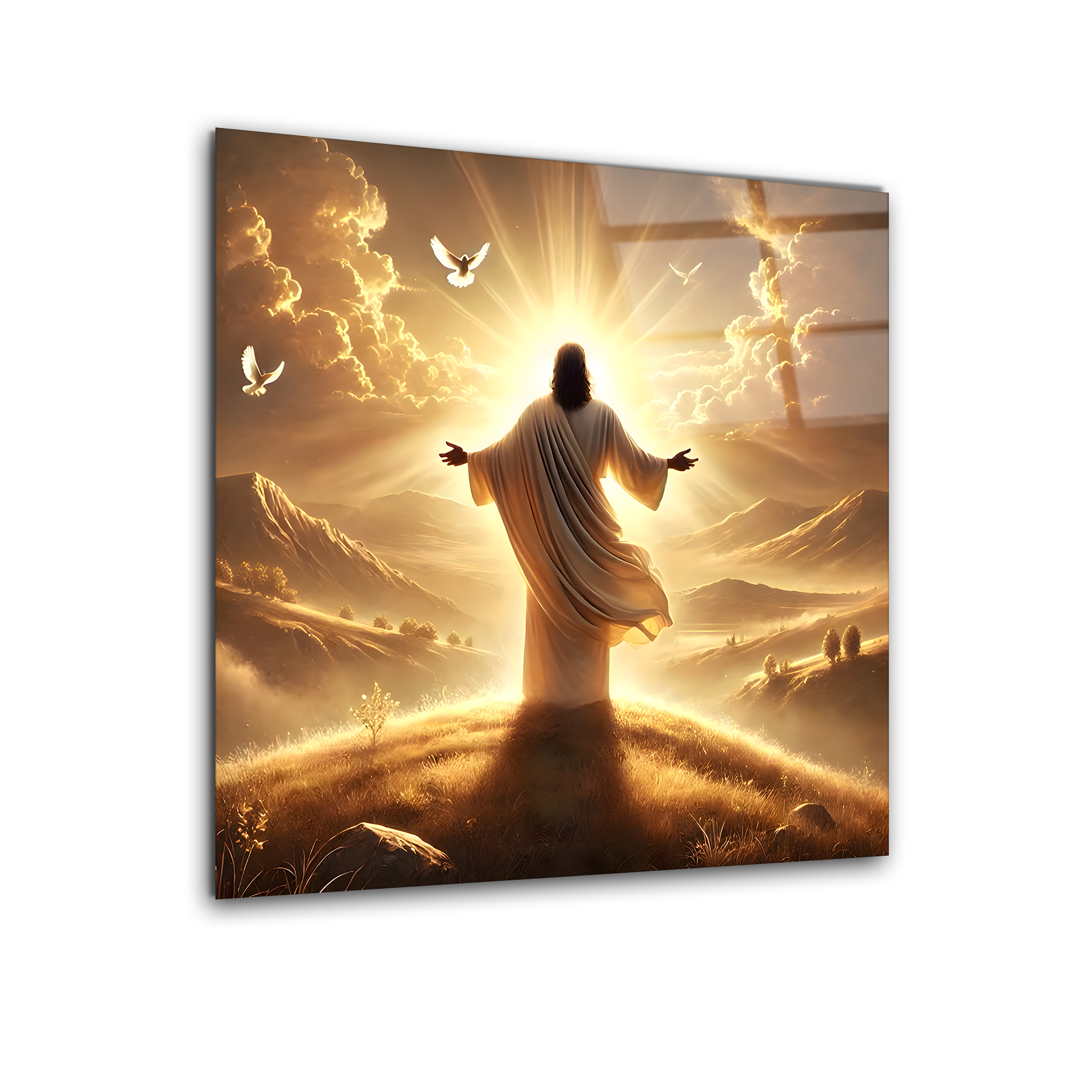Christ is King | Premium HD Metal Wall Art