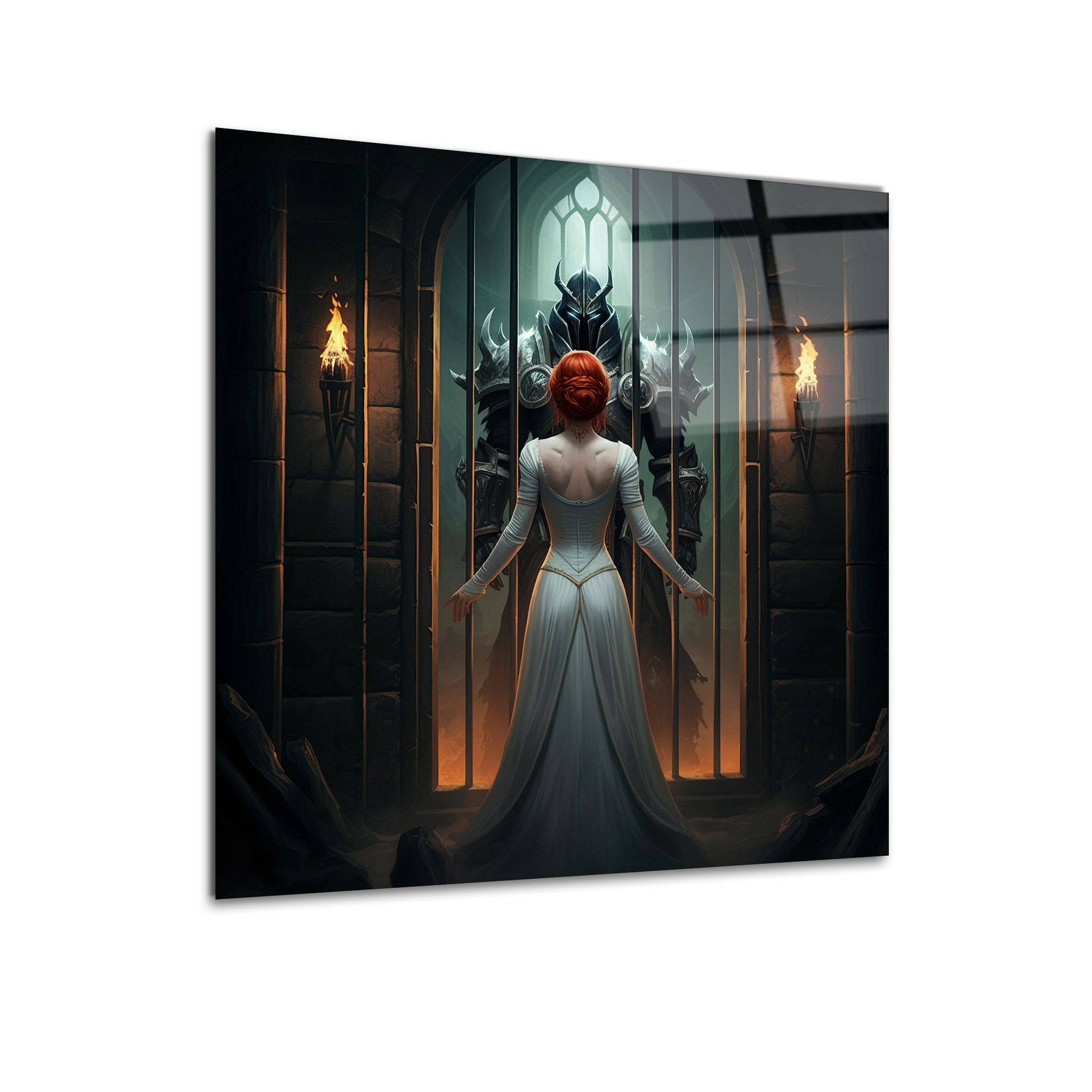 Death Knight’s Prison | Premium HD Metal Wall Art