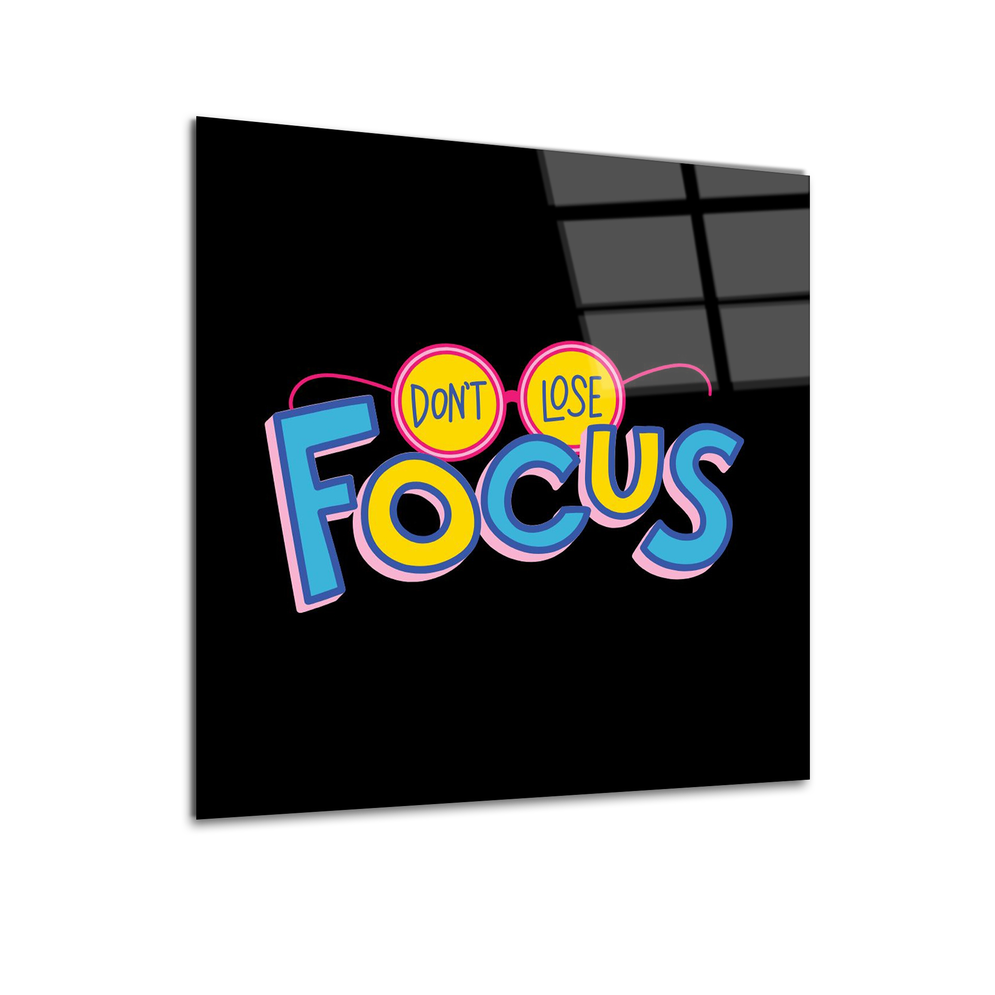 Don't Lose Focus | Premium HD Metal Wall Art