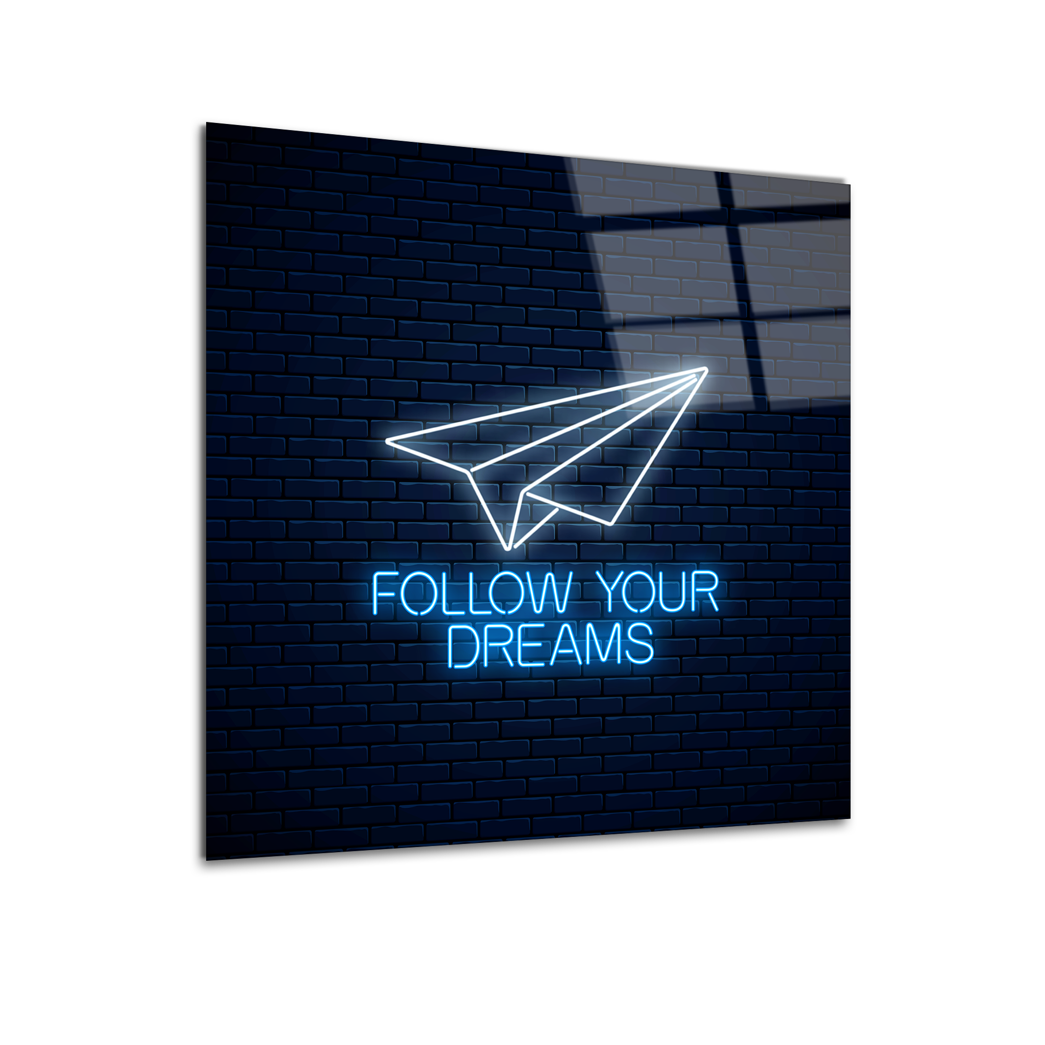 Follow Your Dreams | Premium HD Metal Wall Art
