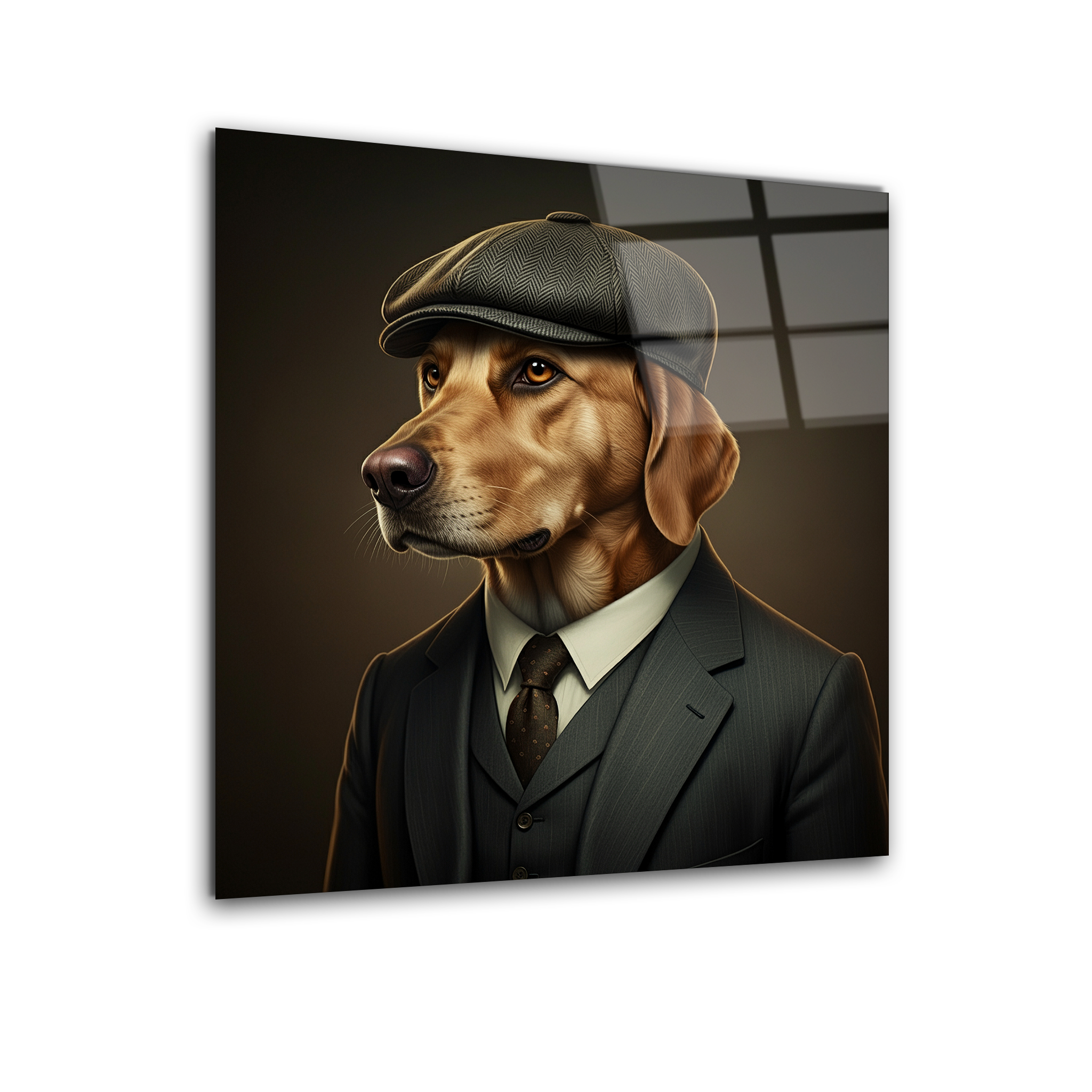 Cool Labrador | Premium HD Metal Wall Art