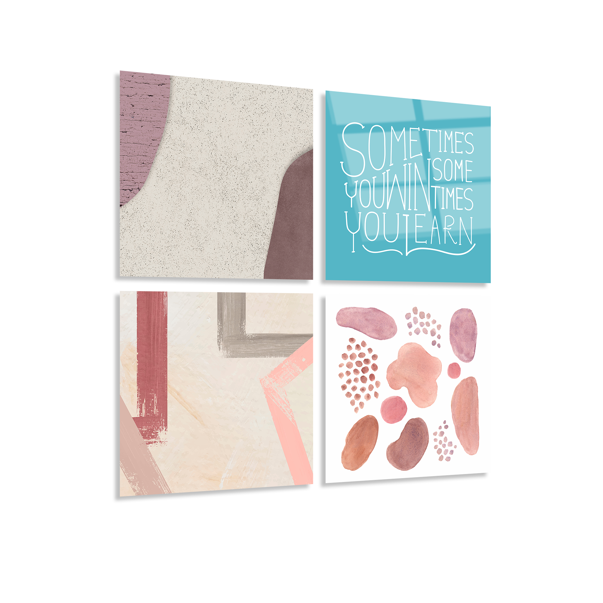 Mega Size Sometimes Quadro | Premium HD Metal Wall Art