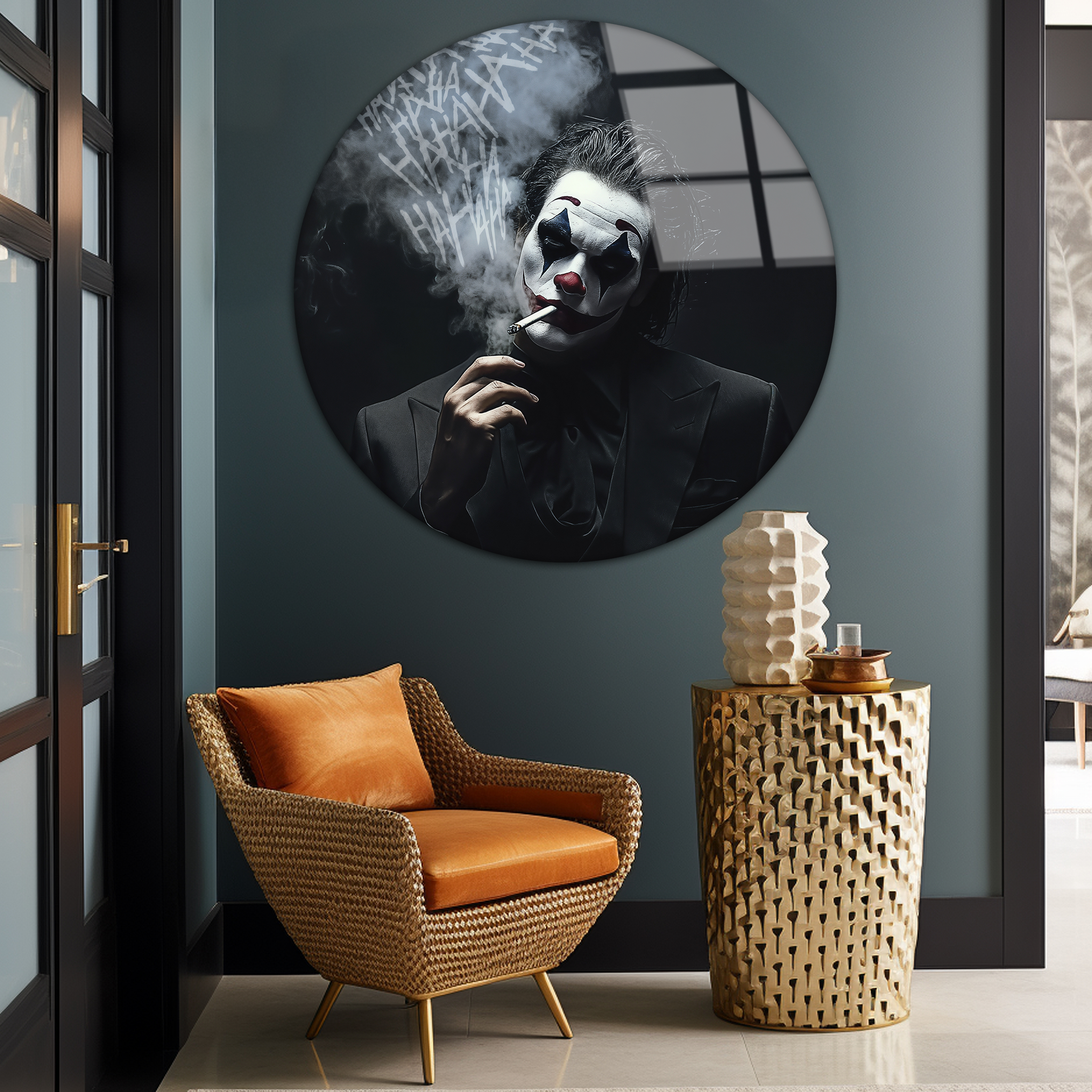 Joker | Premium HD Round Wall Art