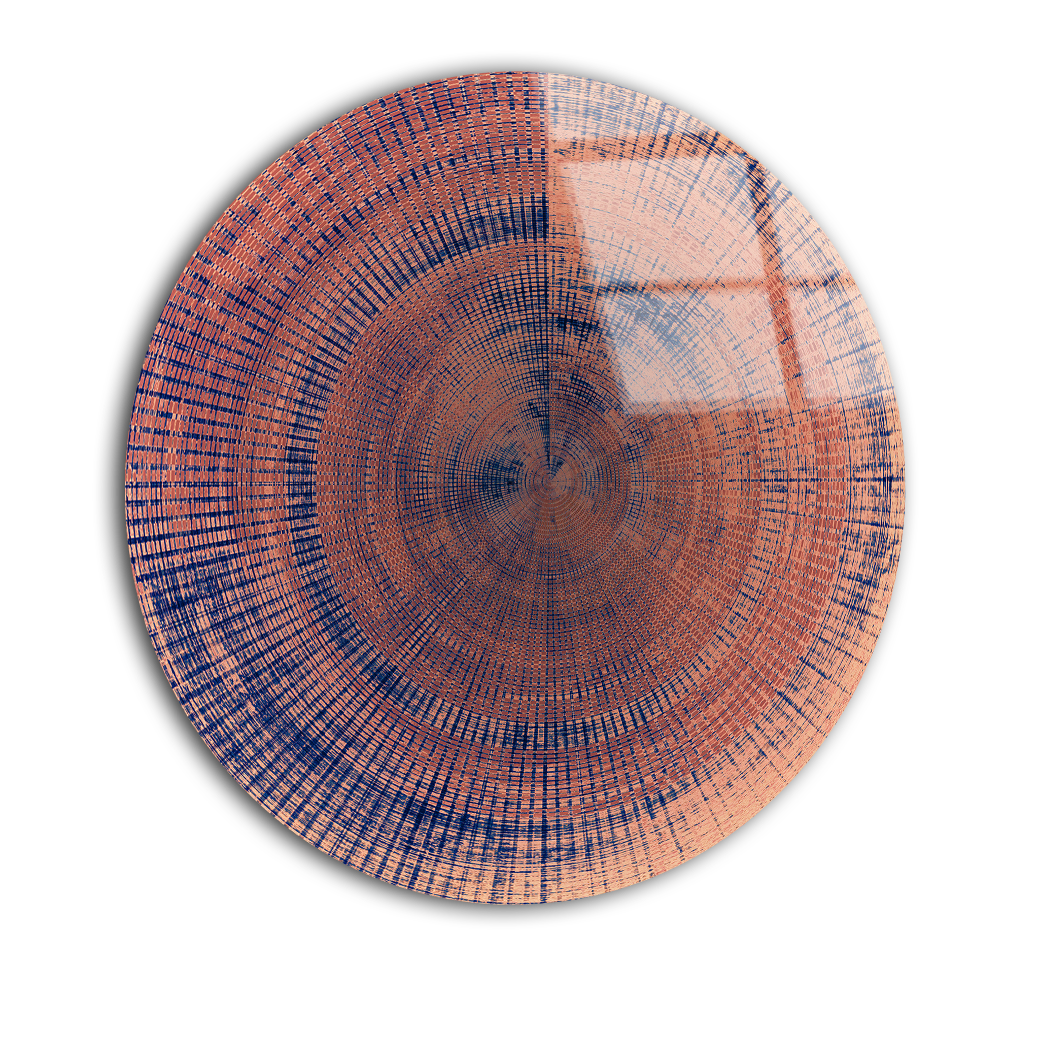 Abstract Loop | Premium HD Round Wall Art