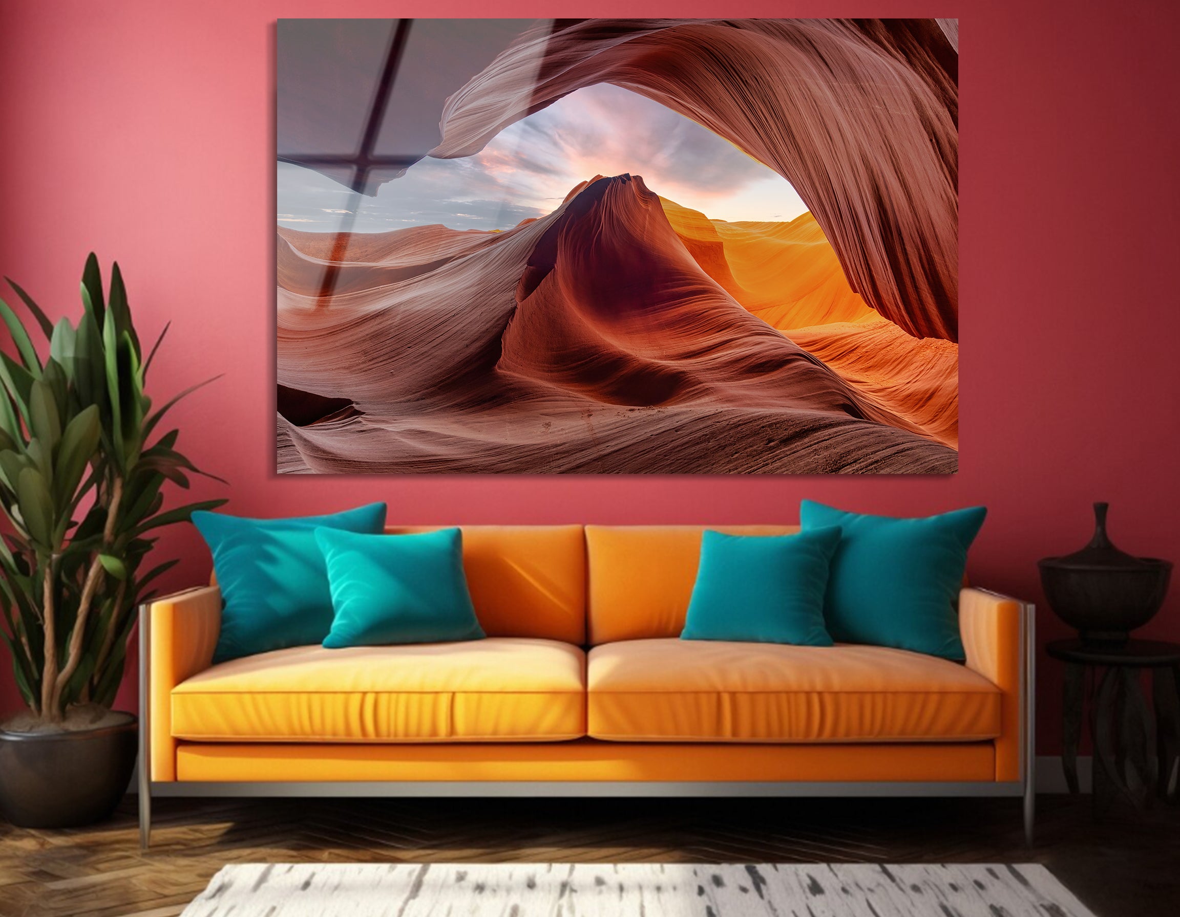 Antelope Canyon | Premium HD Metal Wall Art - DezignArt