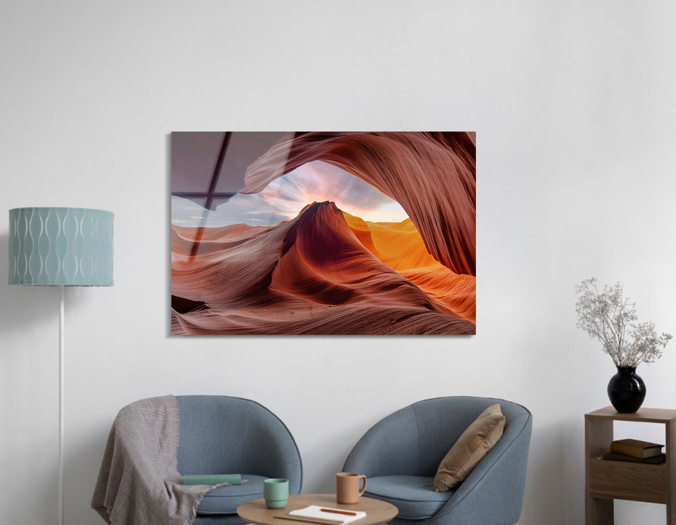 Antelope Canyon | Premium HD Metal Wall Art - DezignArt