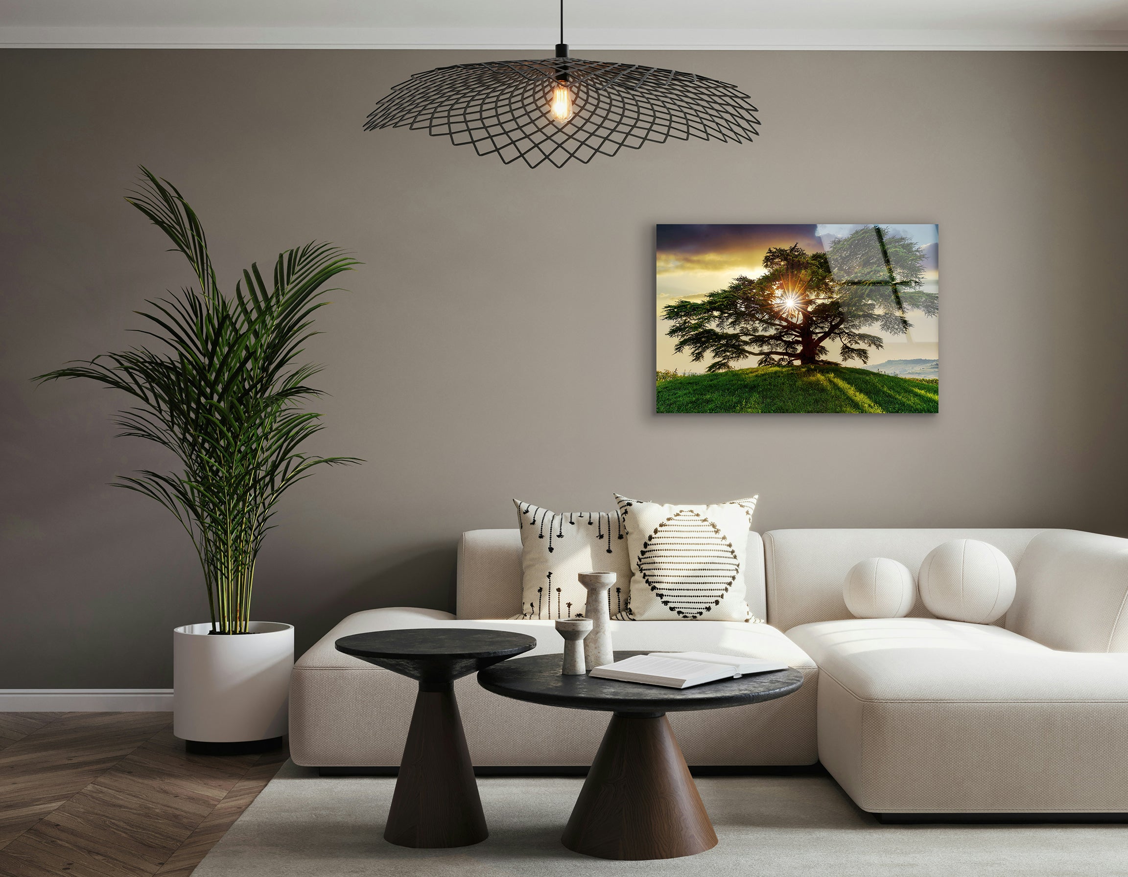 Cedar of Lebanon | Premium HD Metal Wall Art - DezignArt