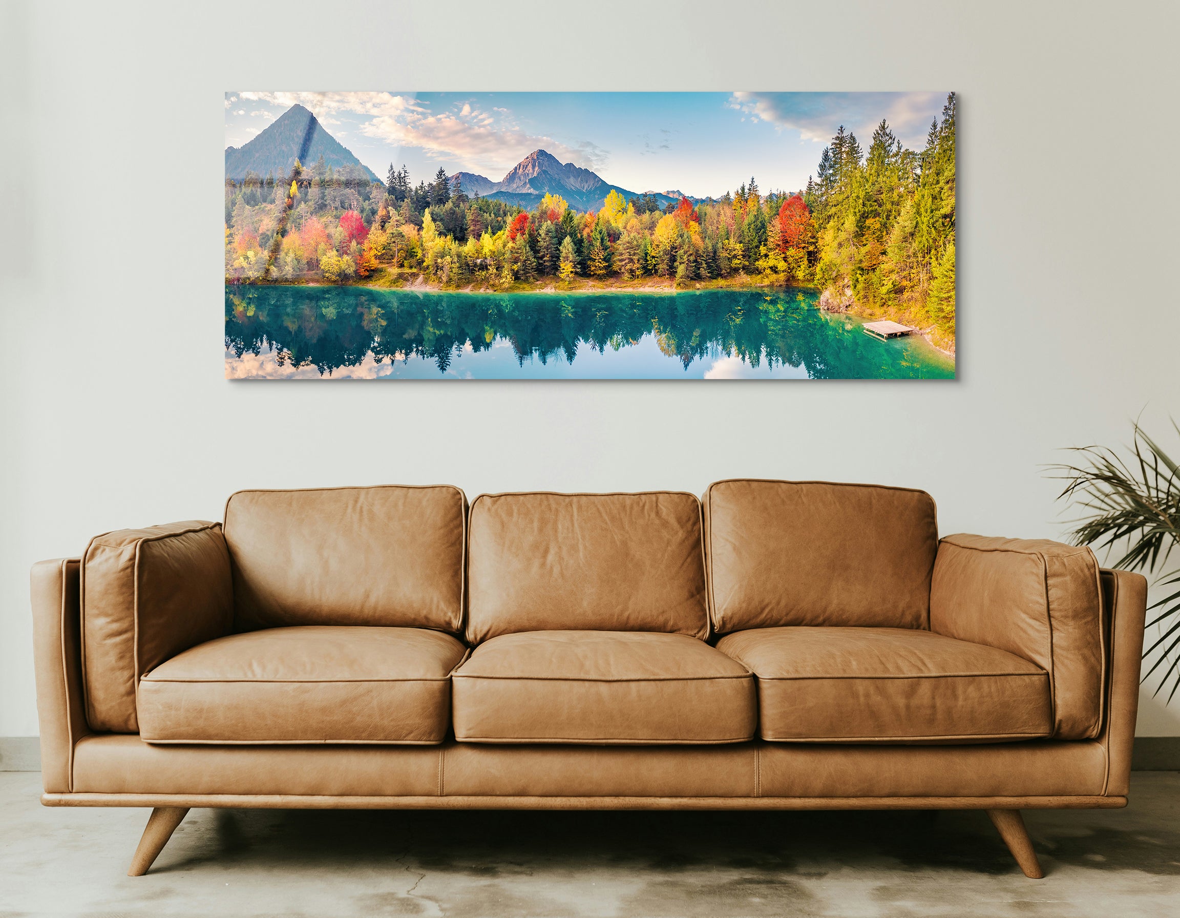 Autumn Morning | Premium HD Metal Wall Art