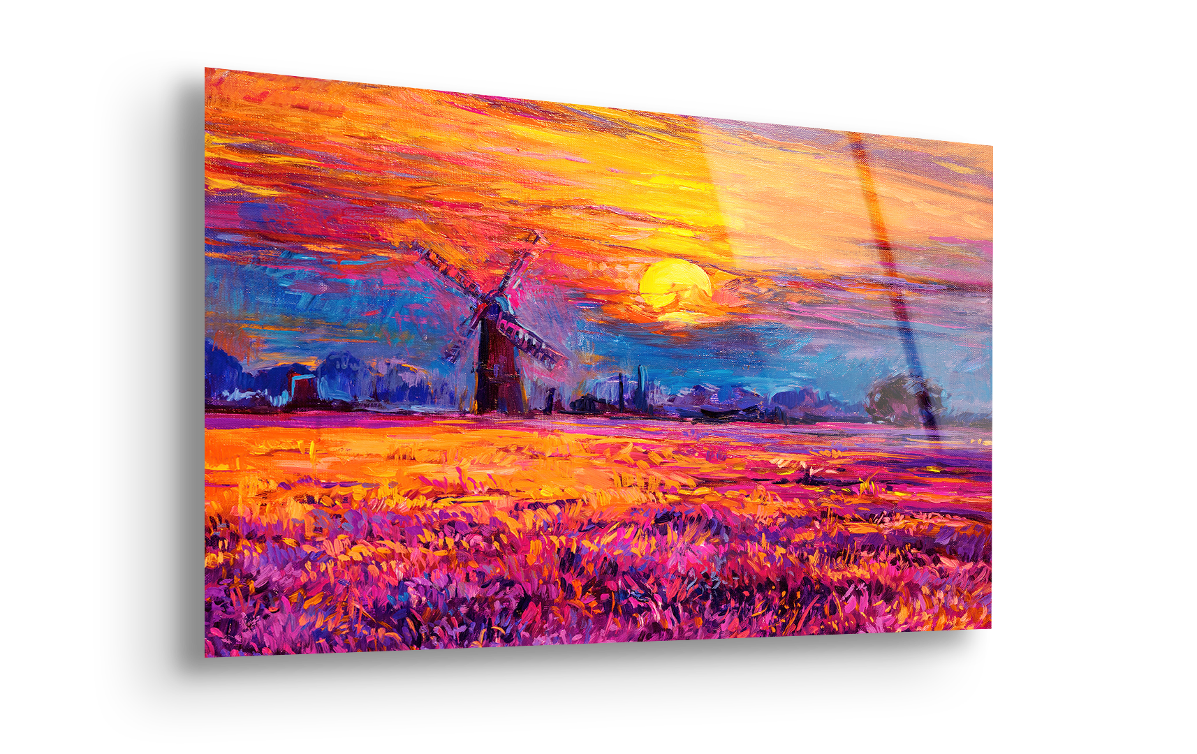Colorful Sunset | Premium HD Metal Wall Art