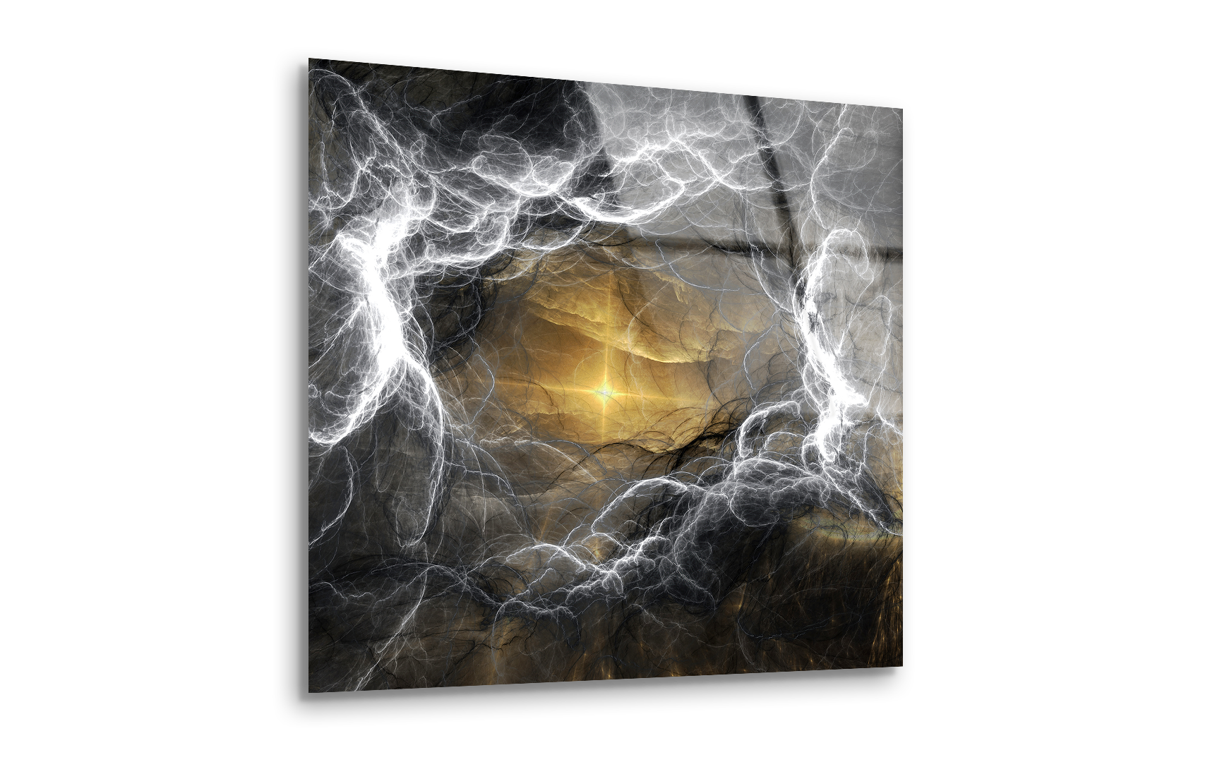 Fancy Paint Fractal Color Texture | Premium HD Metal Wall Art