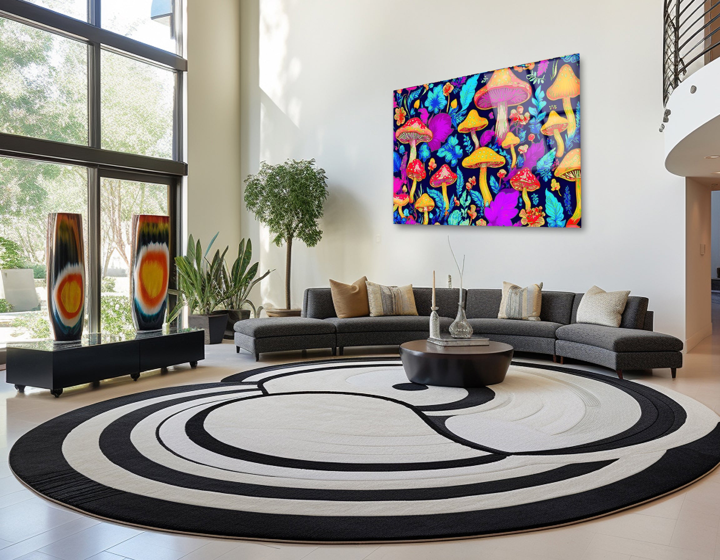 Vibrant Colorful Abstract Art | Premium HD Metal Wall Art - DezignArt