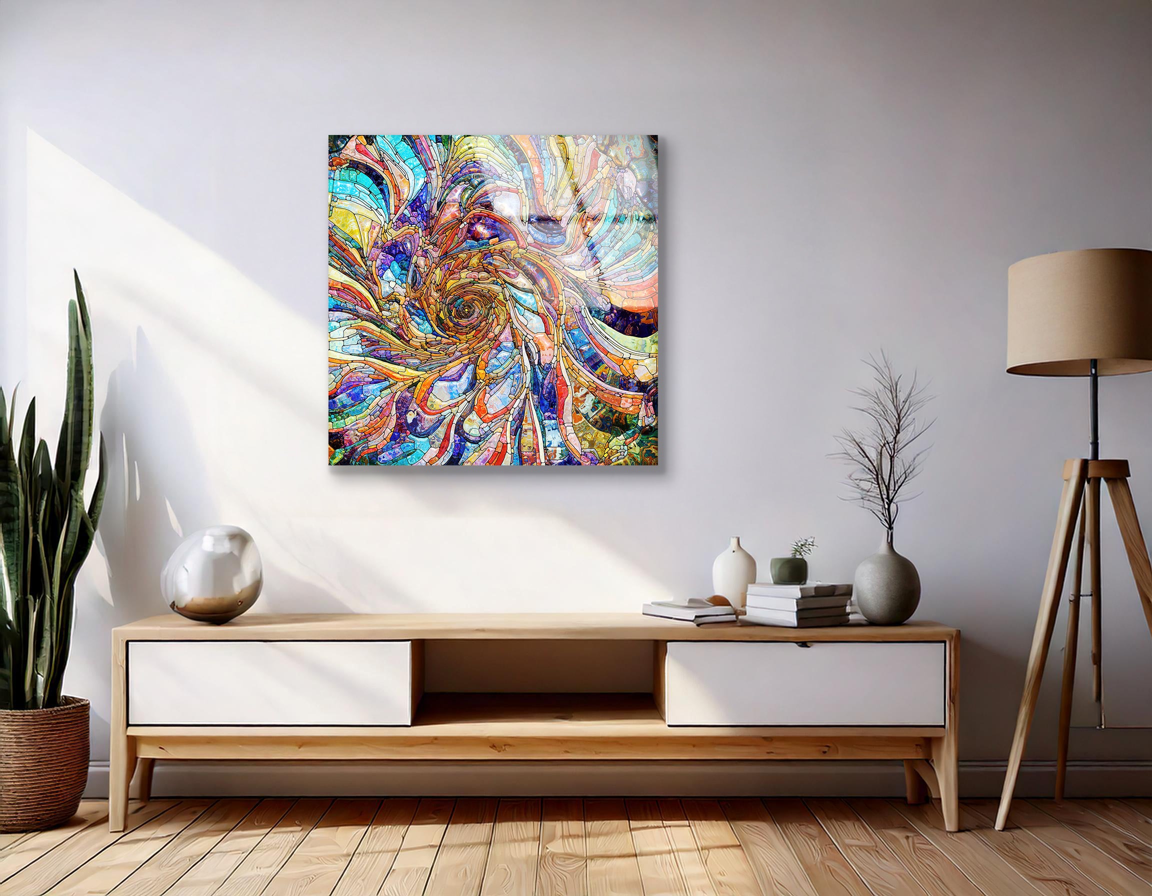 Sensory Enchantment & Creative Light Perception | Premium HD Metal Wall Art