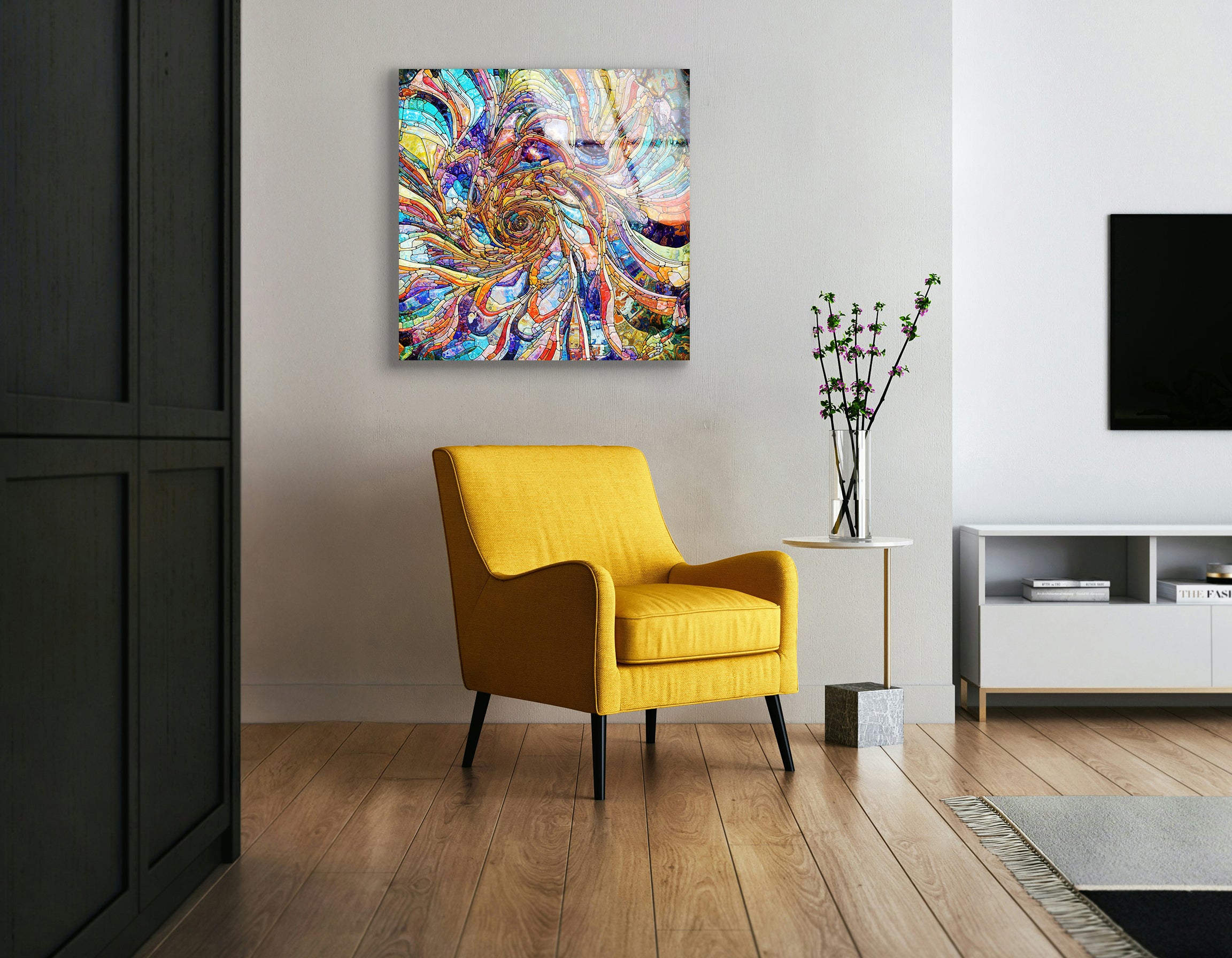 Sensory Enchantment & Creative Light Perception | Premium HD Metal Wall Art