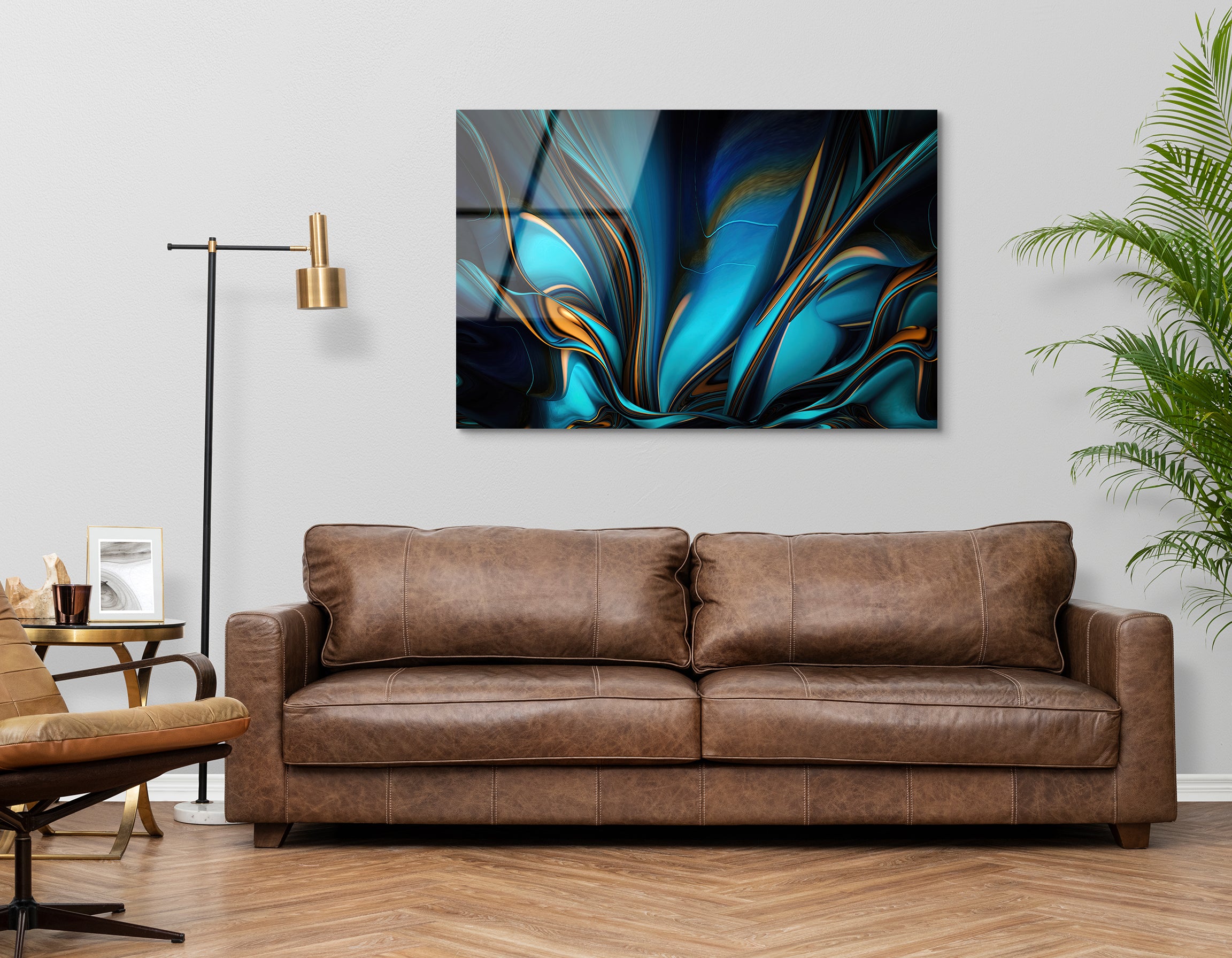 Volumetric Pattern Abstract | Premium HD Metal Wall Art