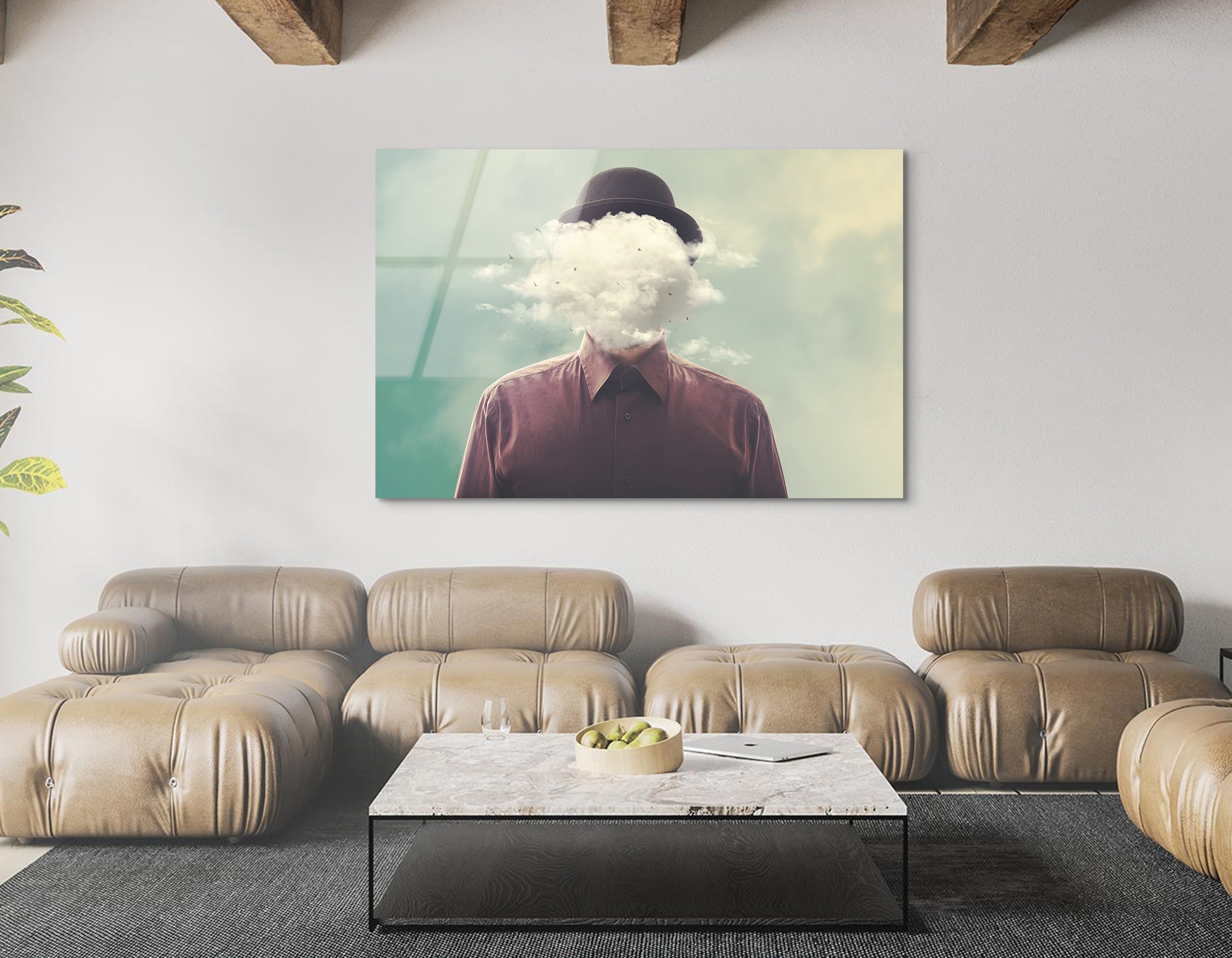 Head in the Clouds | Premium HD Metal Wall Art