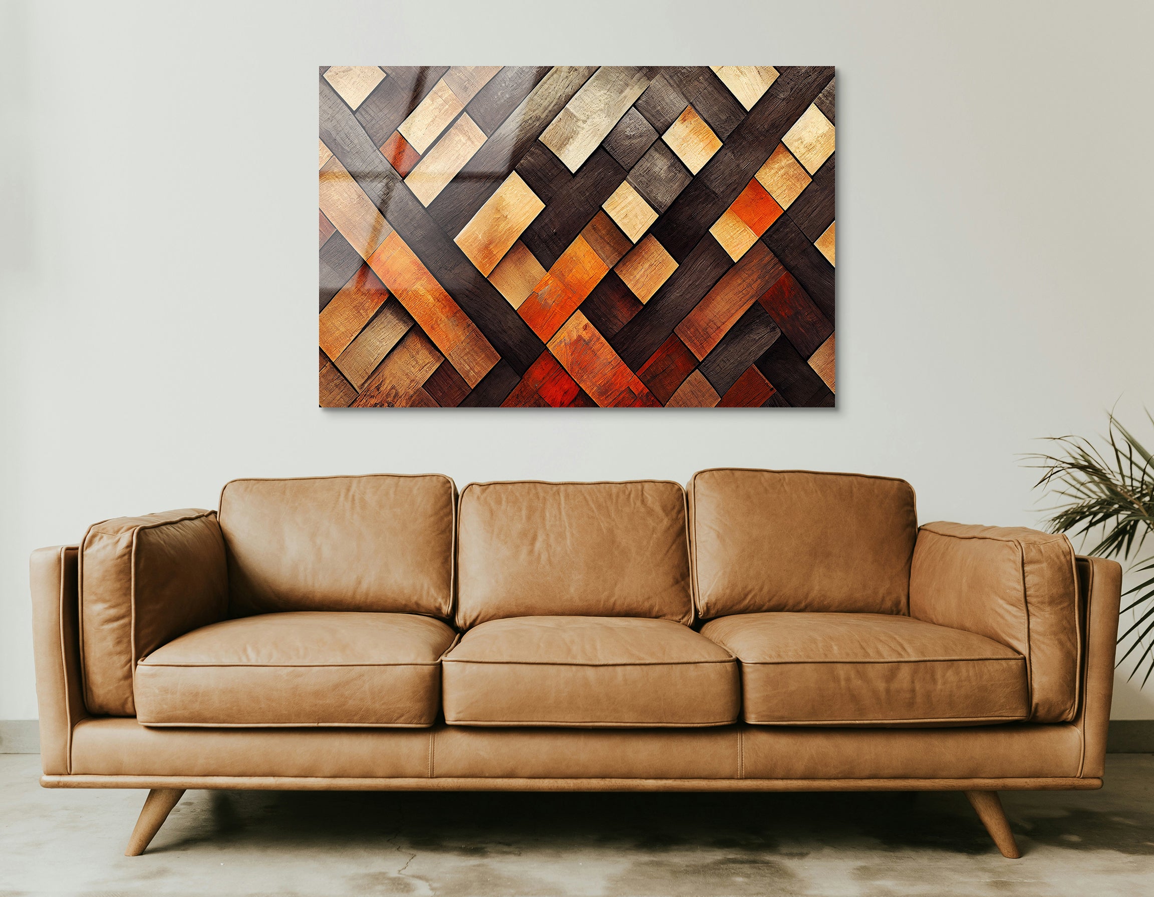 Dark Wood Texture Design | Premium HD Metal Wall Art