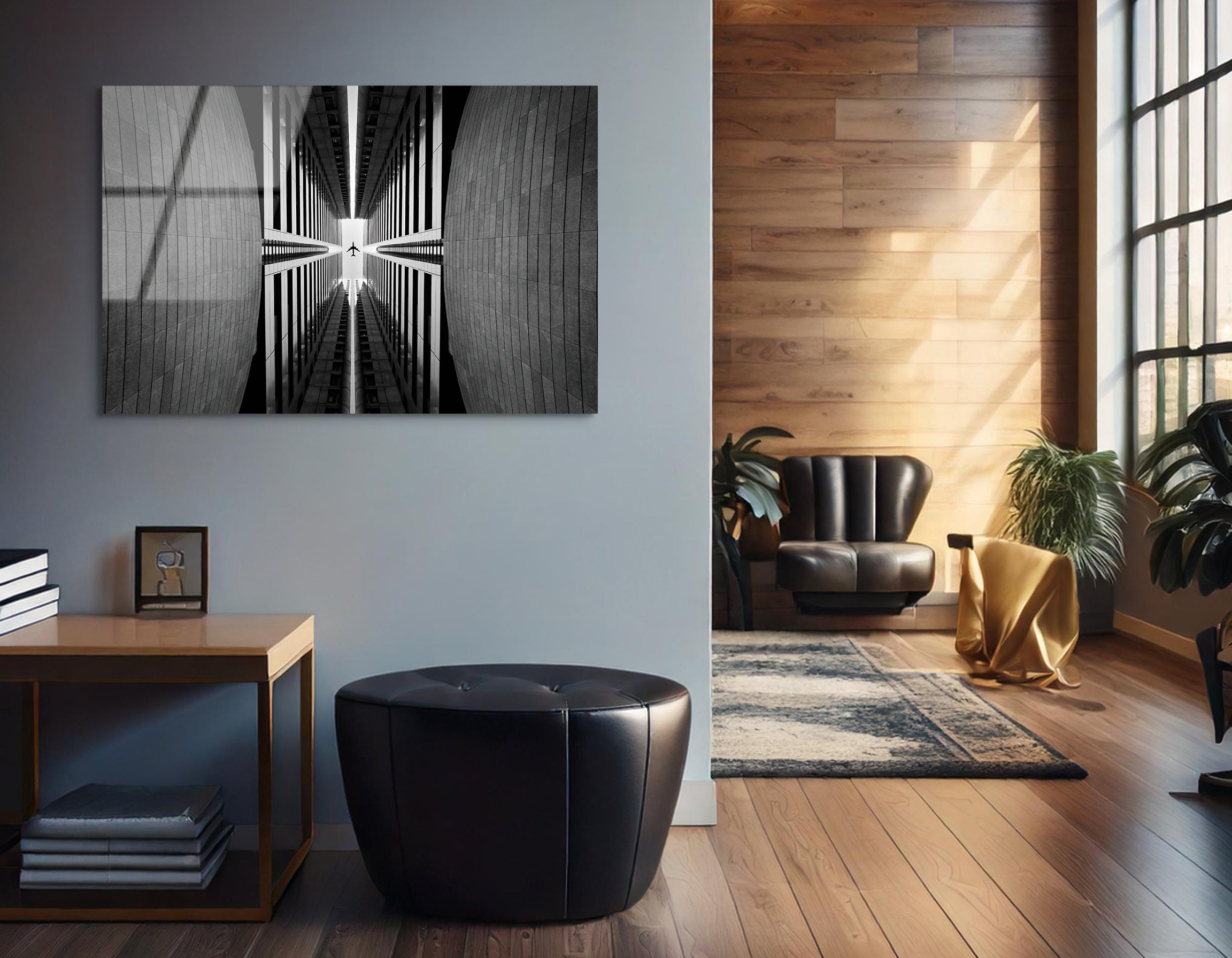 Symmetry & Flight | Premium HD Metal Wall Art