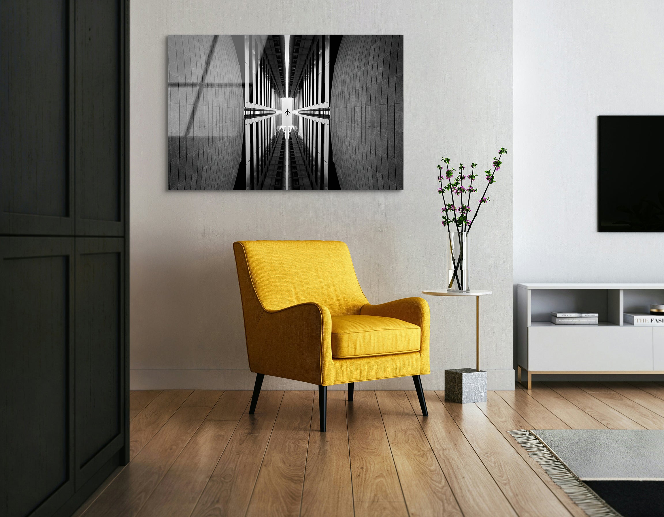 Symmetry & Flight | Premium HD Metal Wall Art