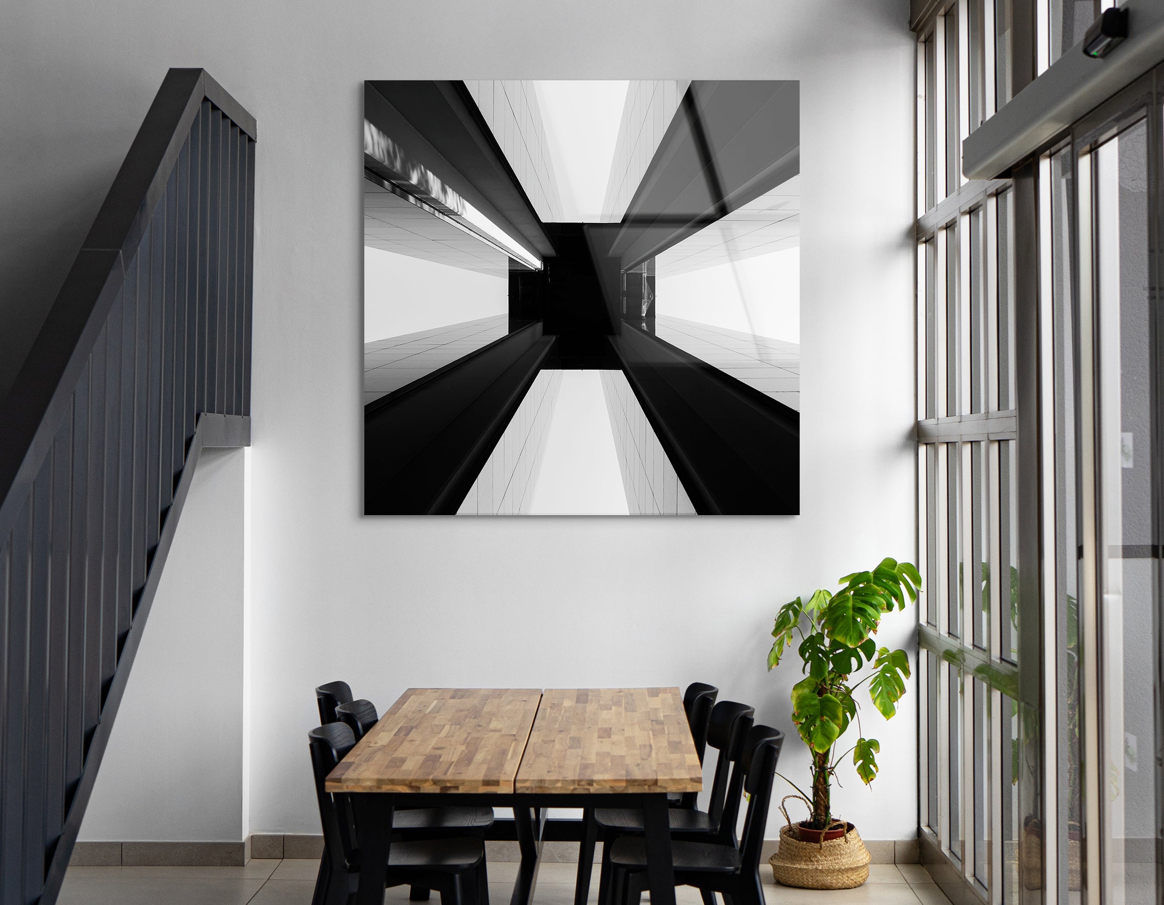 Berlin Architecture in Black & White | Premium HD Metal Wall Art