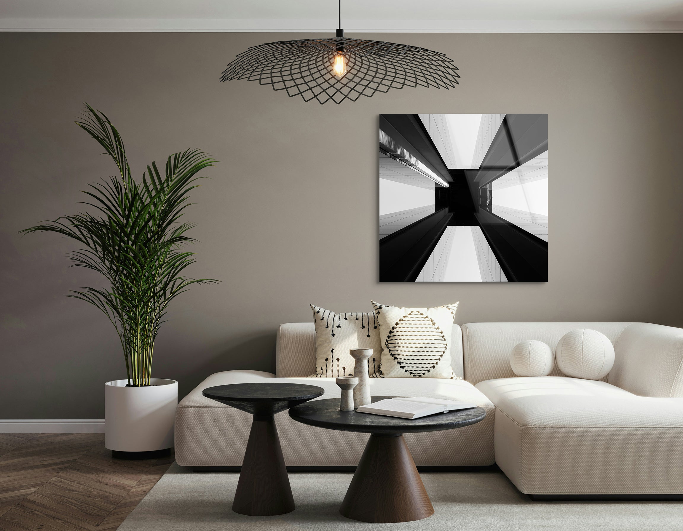 Berlin Architecture in Black & White | Premium HD Metal Wall Art