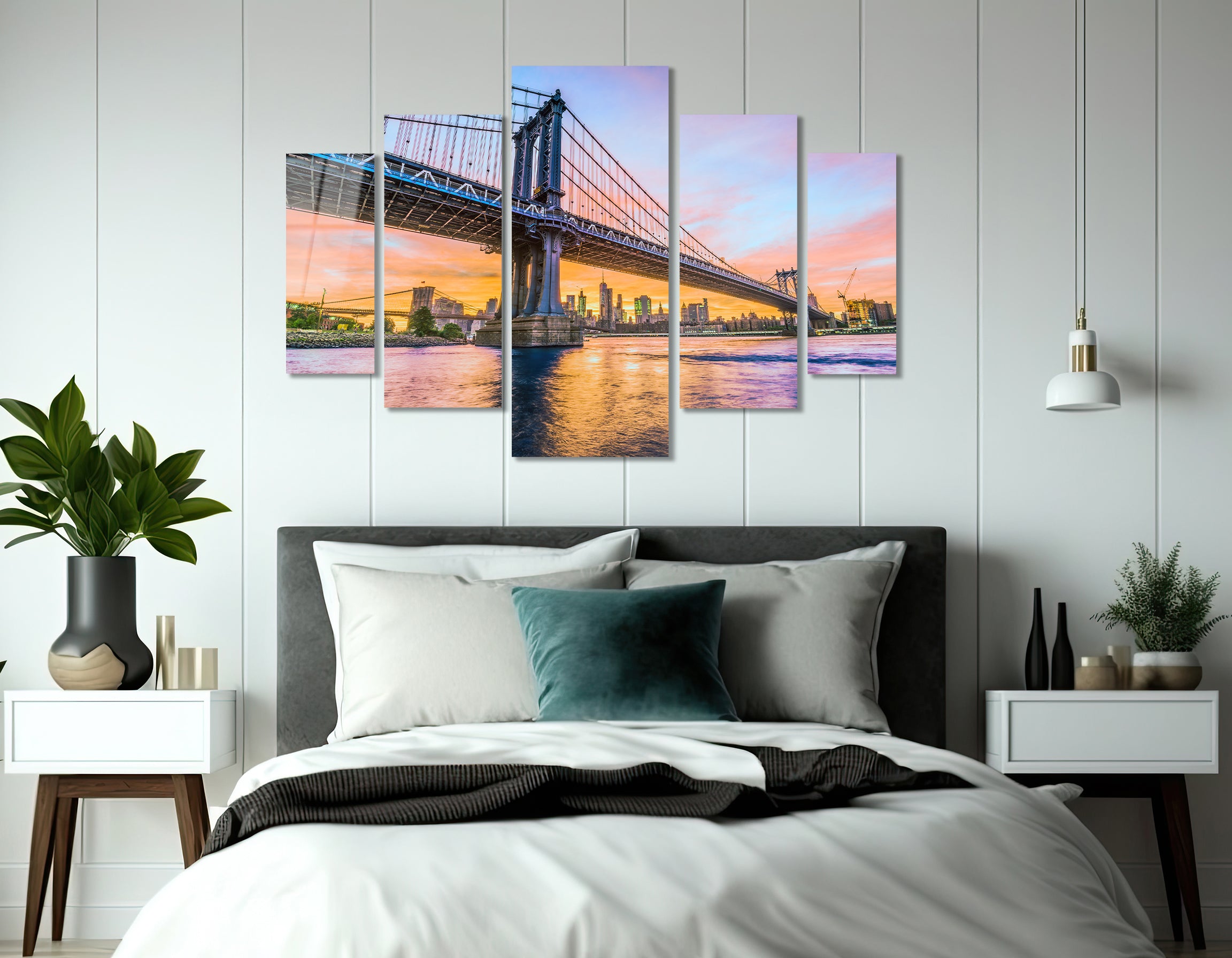Mega Size Penta Urban Frame | Premium HD Metal Wall Art