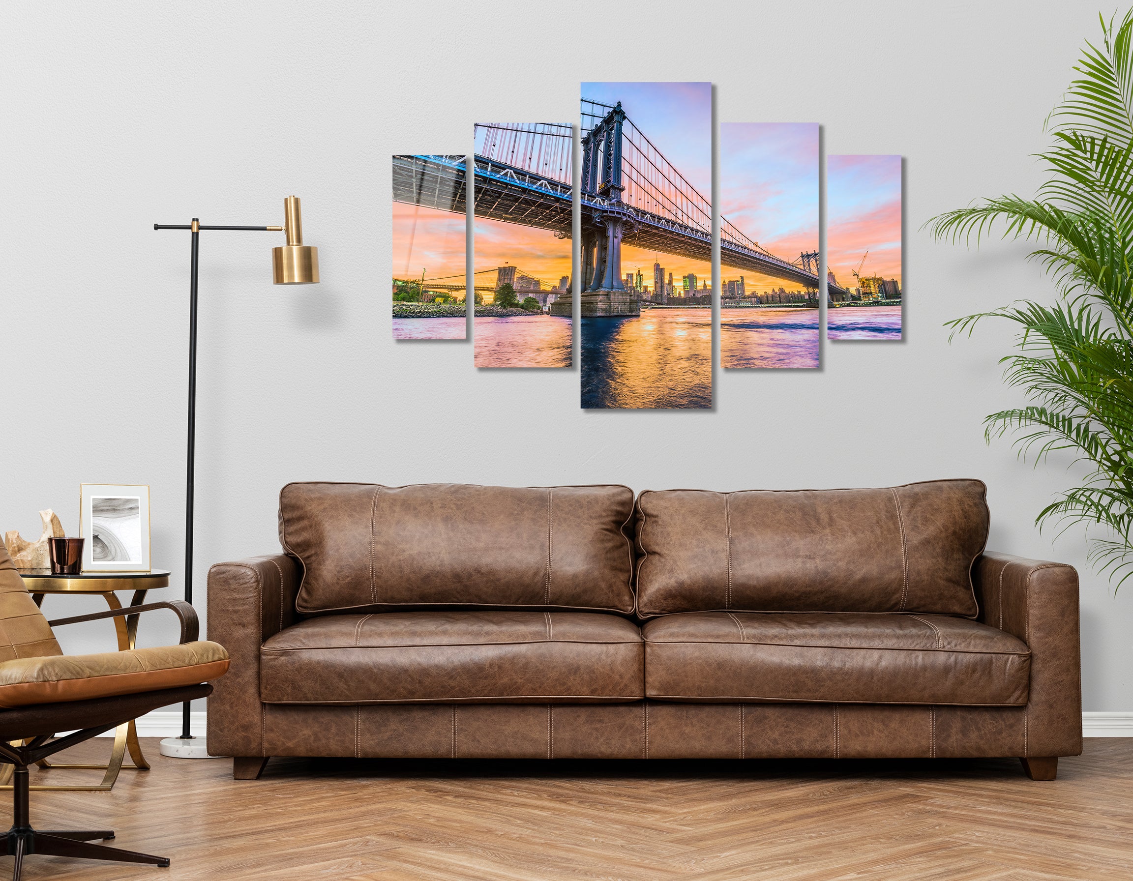 Mega Size Penta Urban Frame | Premium HD Metal Wall Art