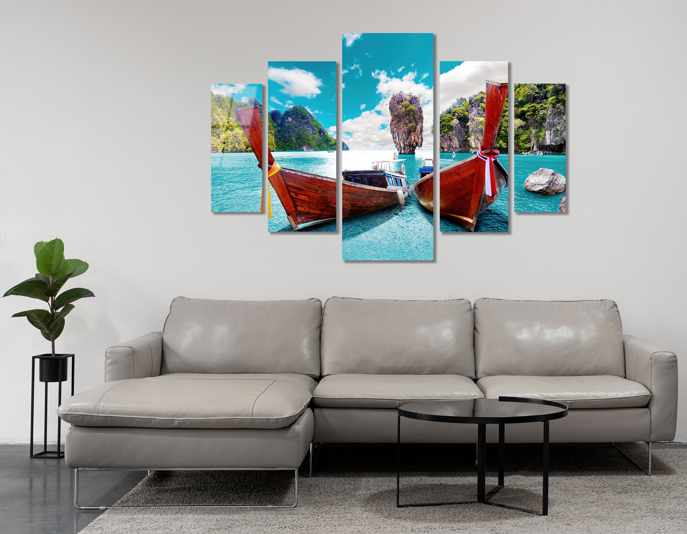 Mega Size Penta Phuket Escape | Premium HD Metal Wall Art