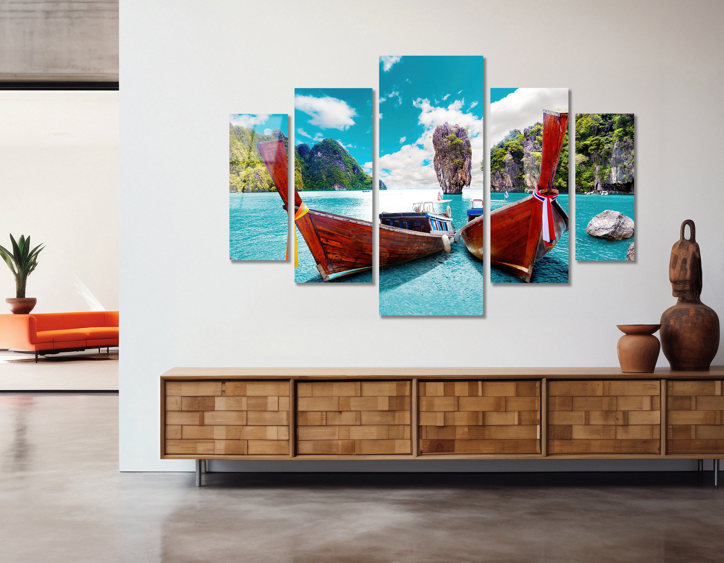 Mega Size Penta Phuket Escape | Premium HD Metal Wall Art