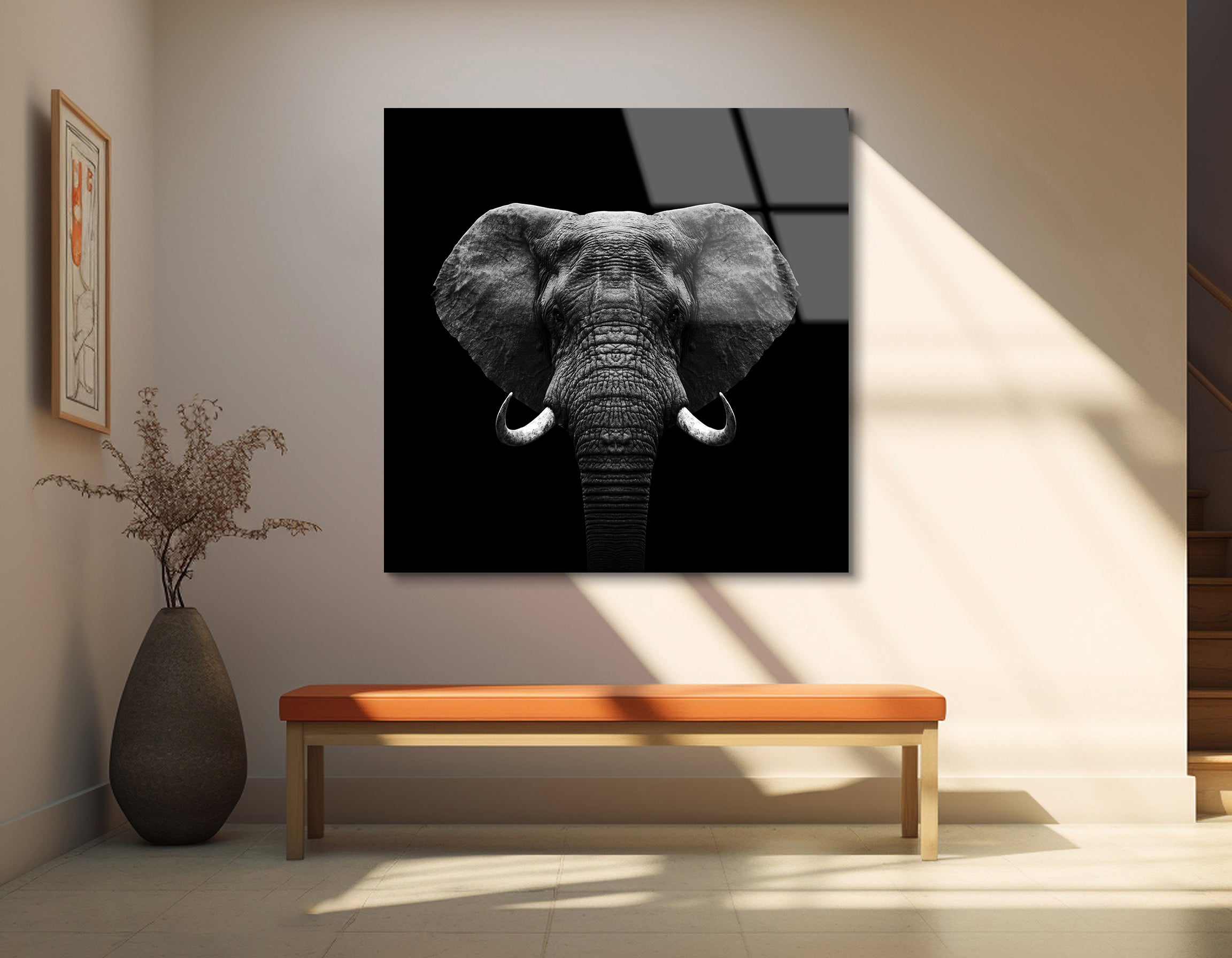 Majestic Elephant | Premium HD Metal Wall Art