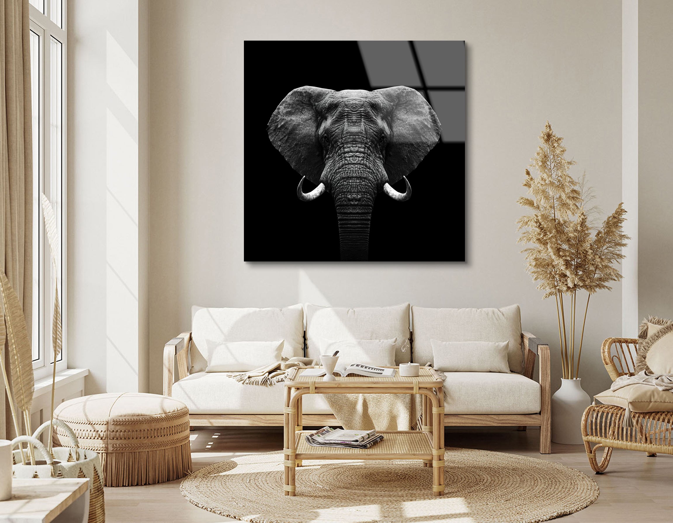 Majestic Elephant | Premium HD Metal Wall Art