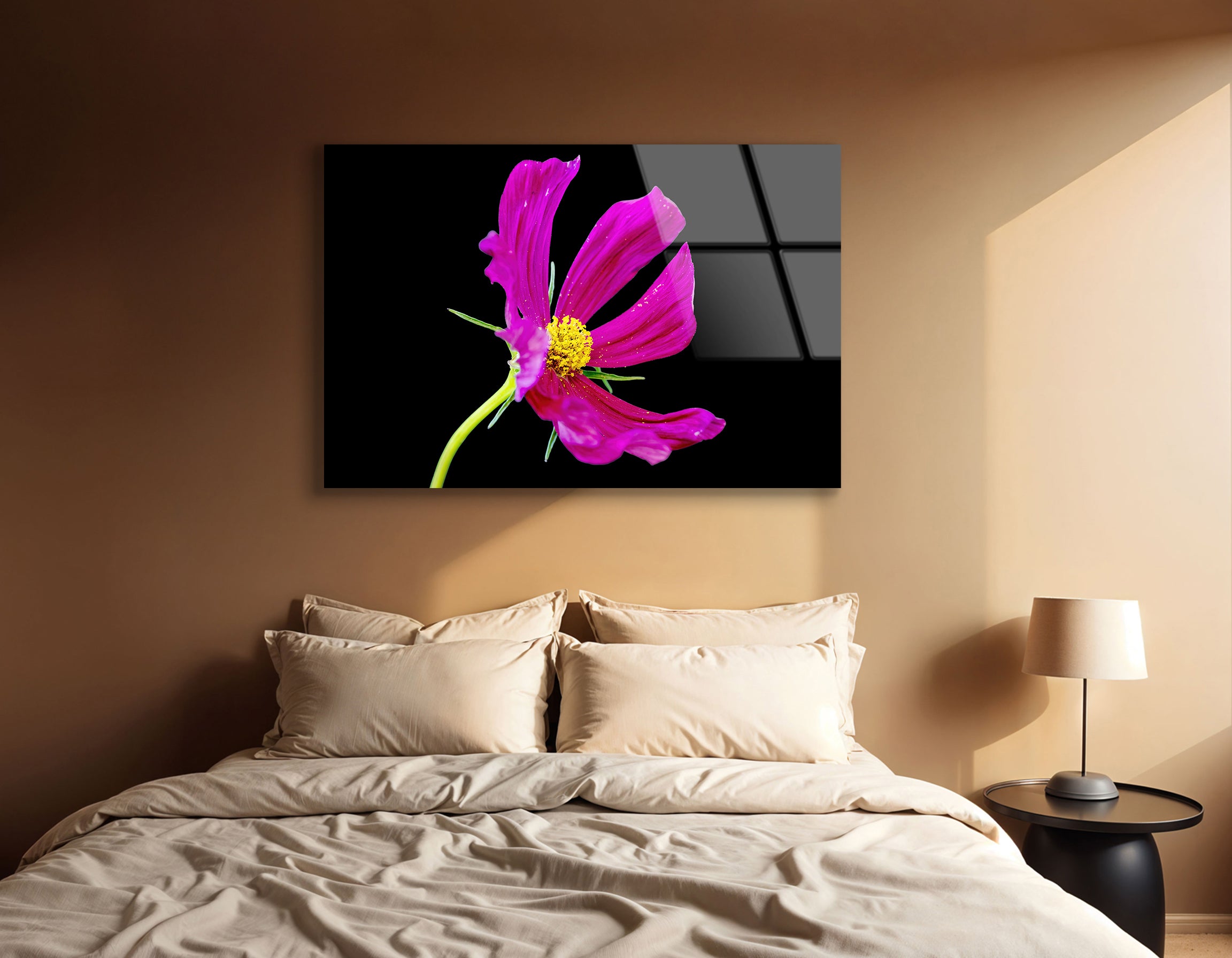 Colorful Summer Flowers in the Sunshine | Premium HD Metal Wall Art