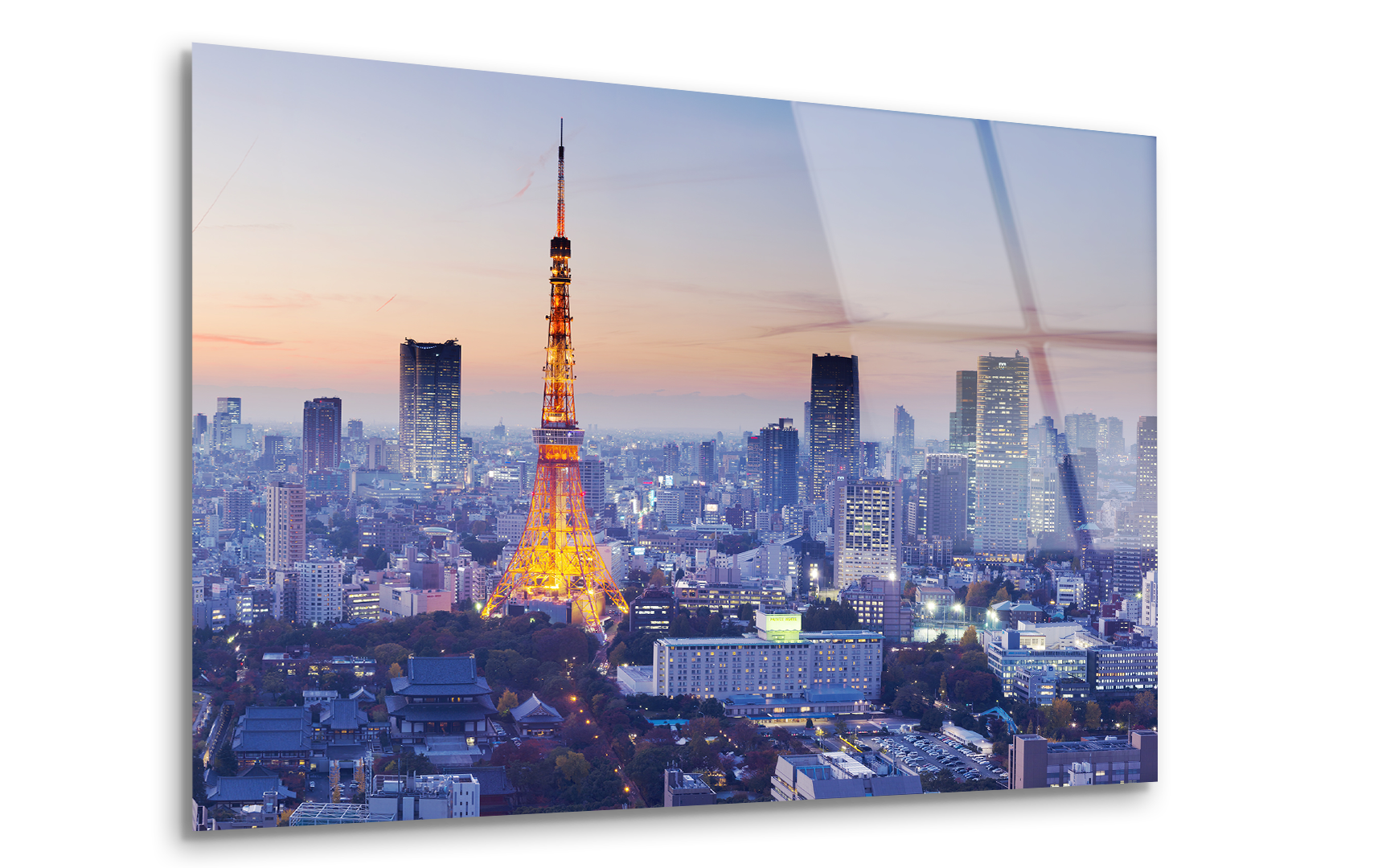 Tokyo Tower | Premium HD Metal Wall Art