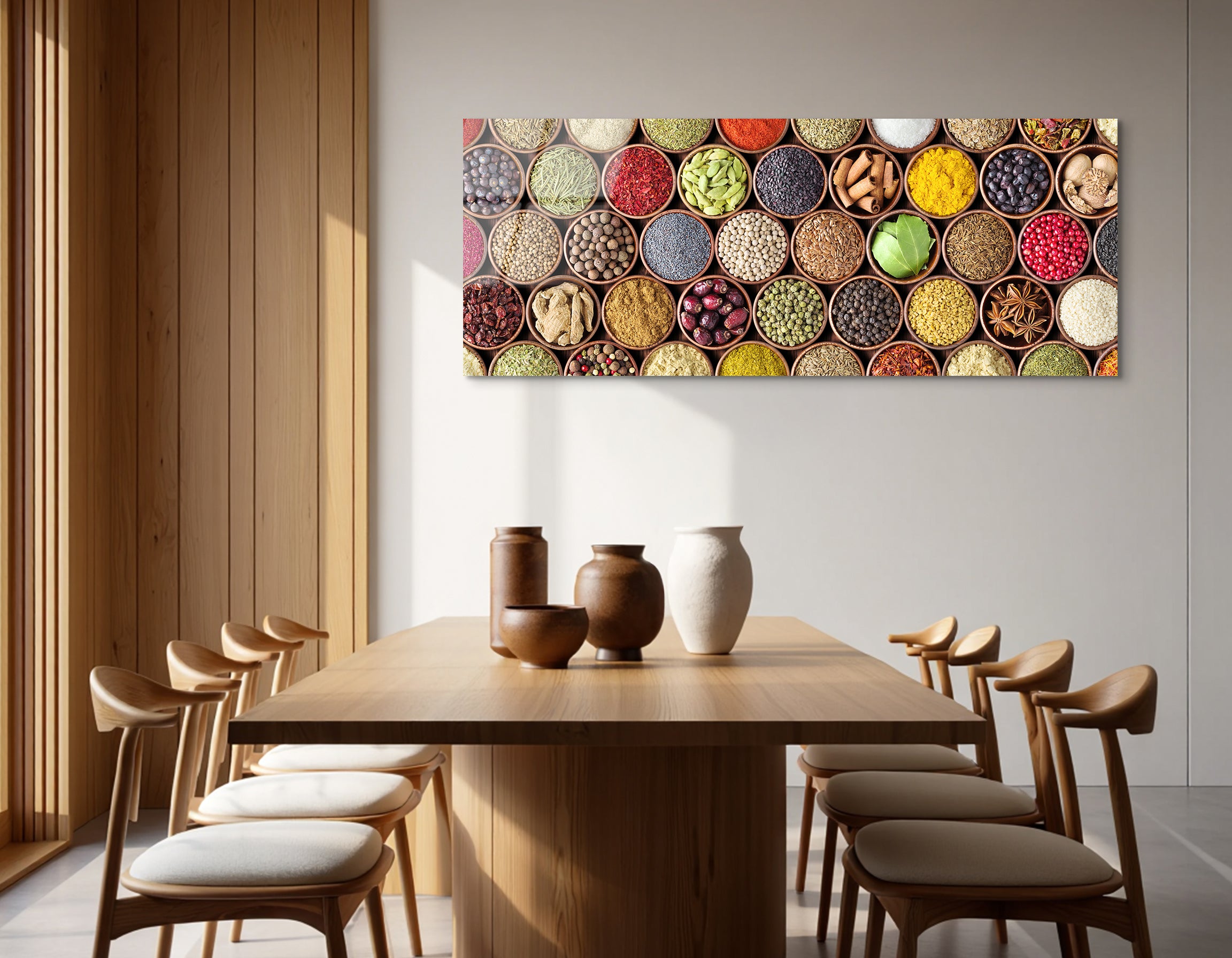Spice Bowl Medley | Premium HD Metal Wall Art