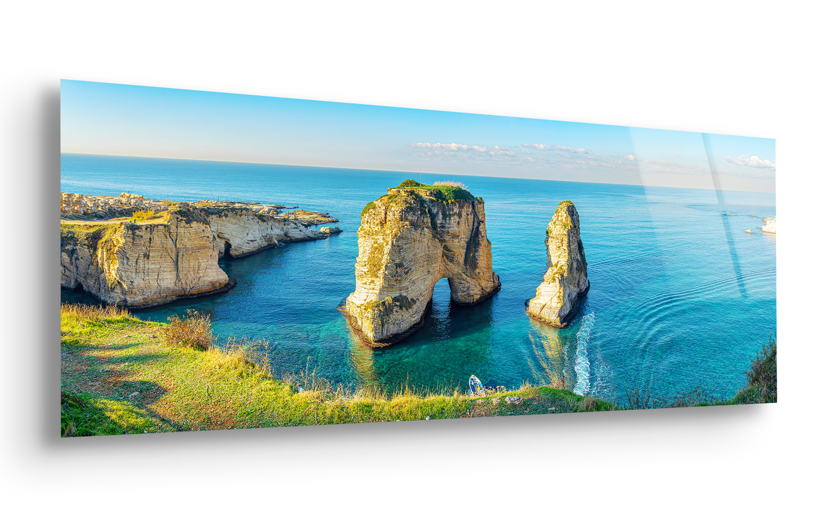 Raouche Rocks Beirut | Premium HD Metal Wall Art