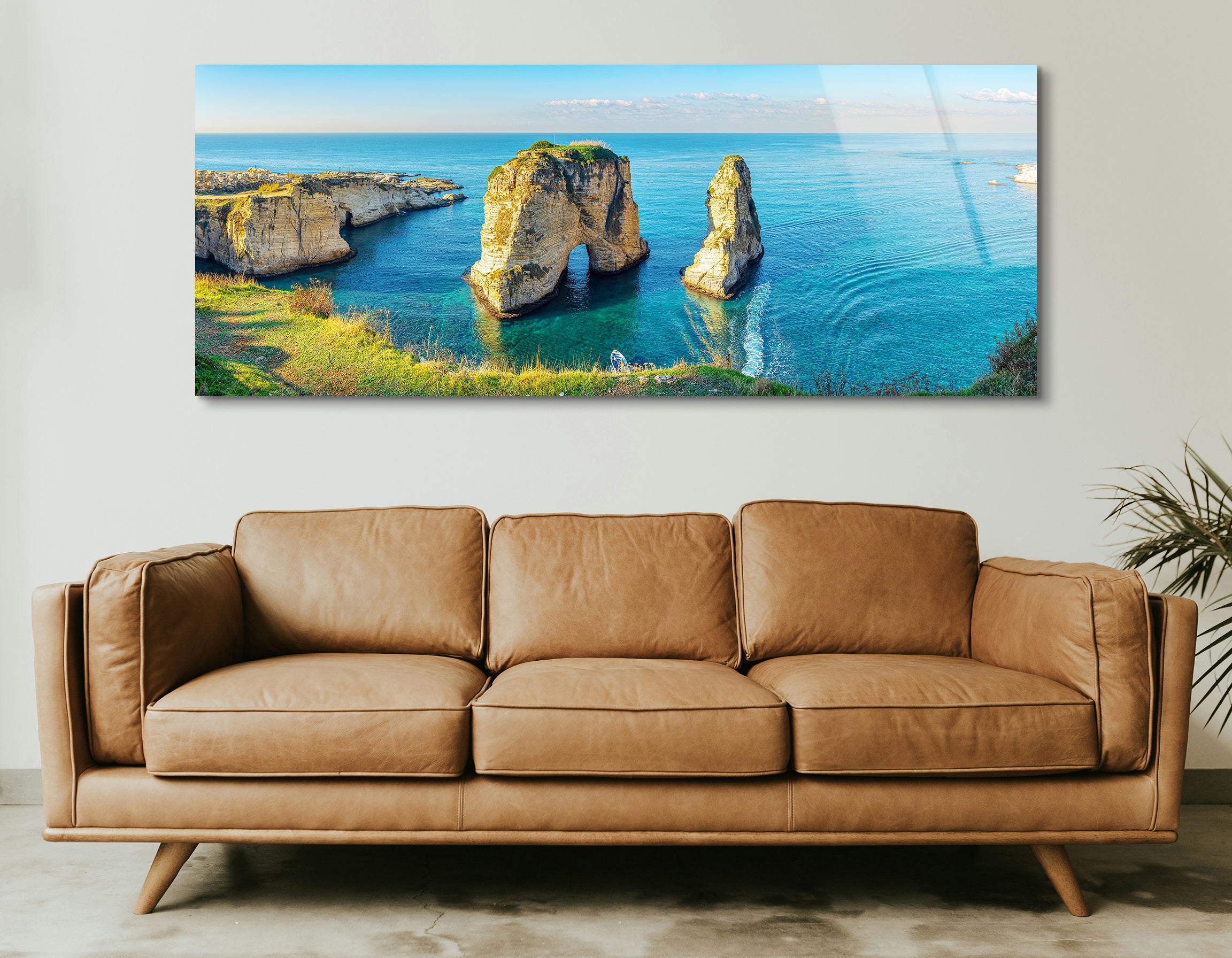 Raouche Rocks Beirut | Premium HD Metal Wall Art