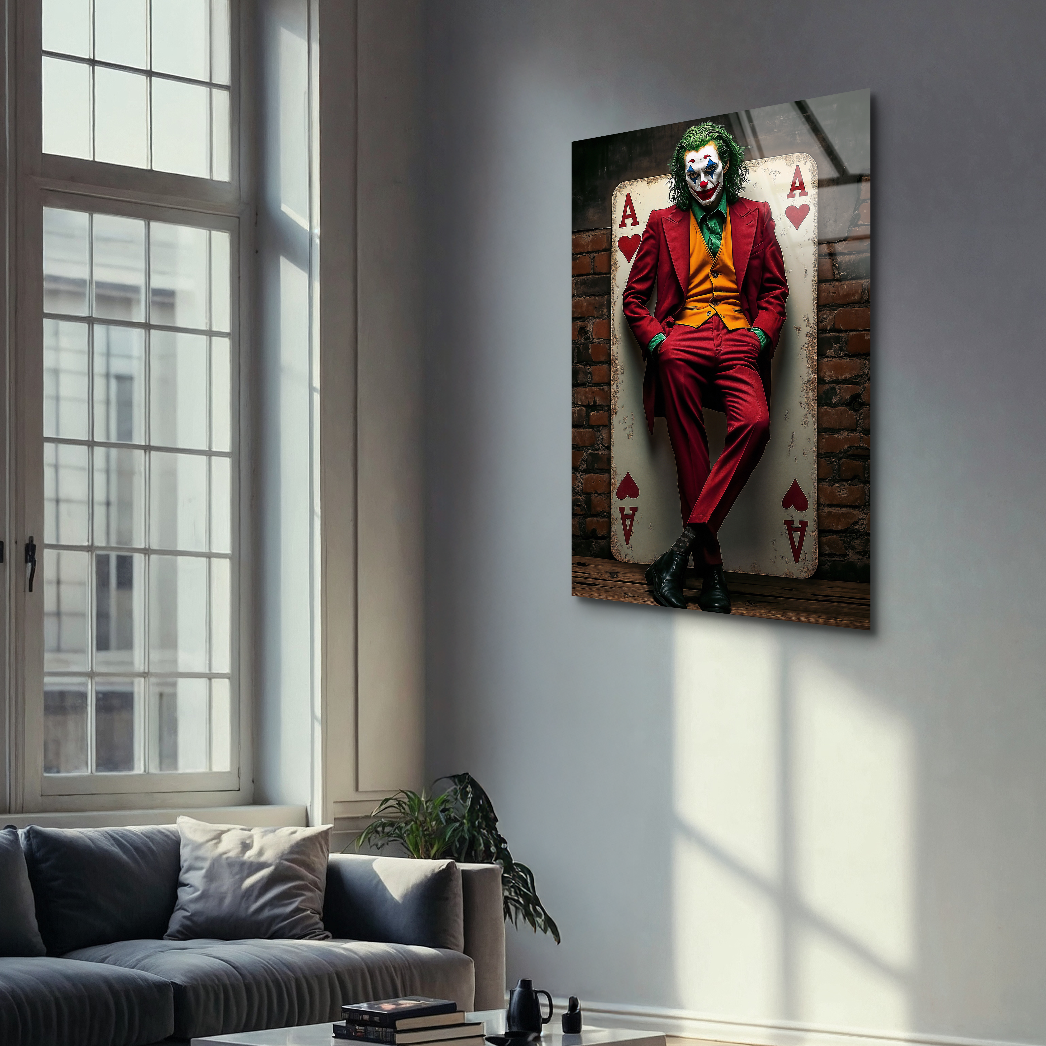 Joker Pop Art | Premium HD Metal Wall Art