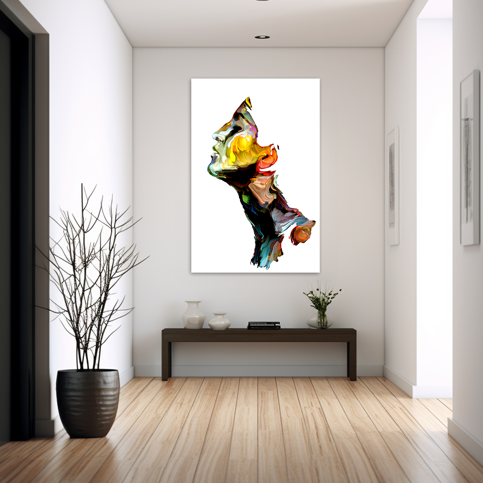 Inner Paint Expression | Premium HD Metal Wall Art