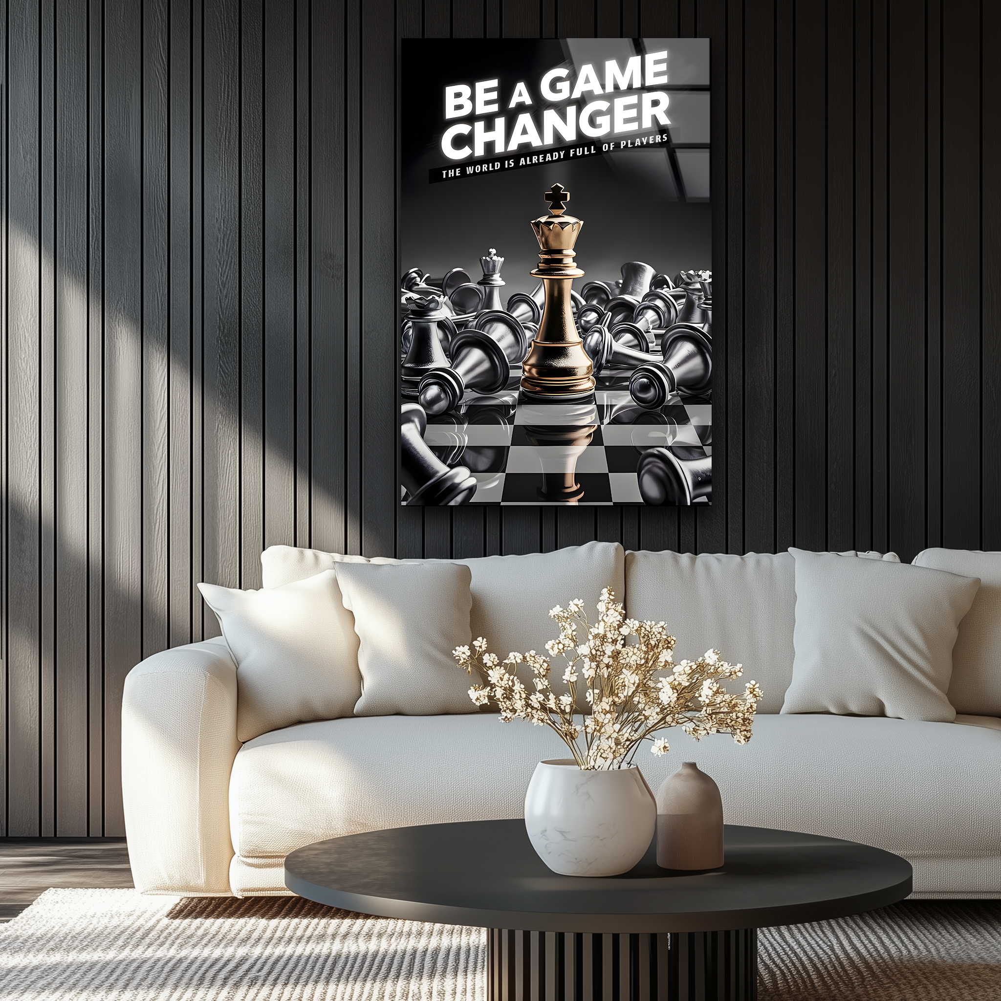 Game Changer | Premium HD Metal Wall Art
