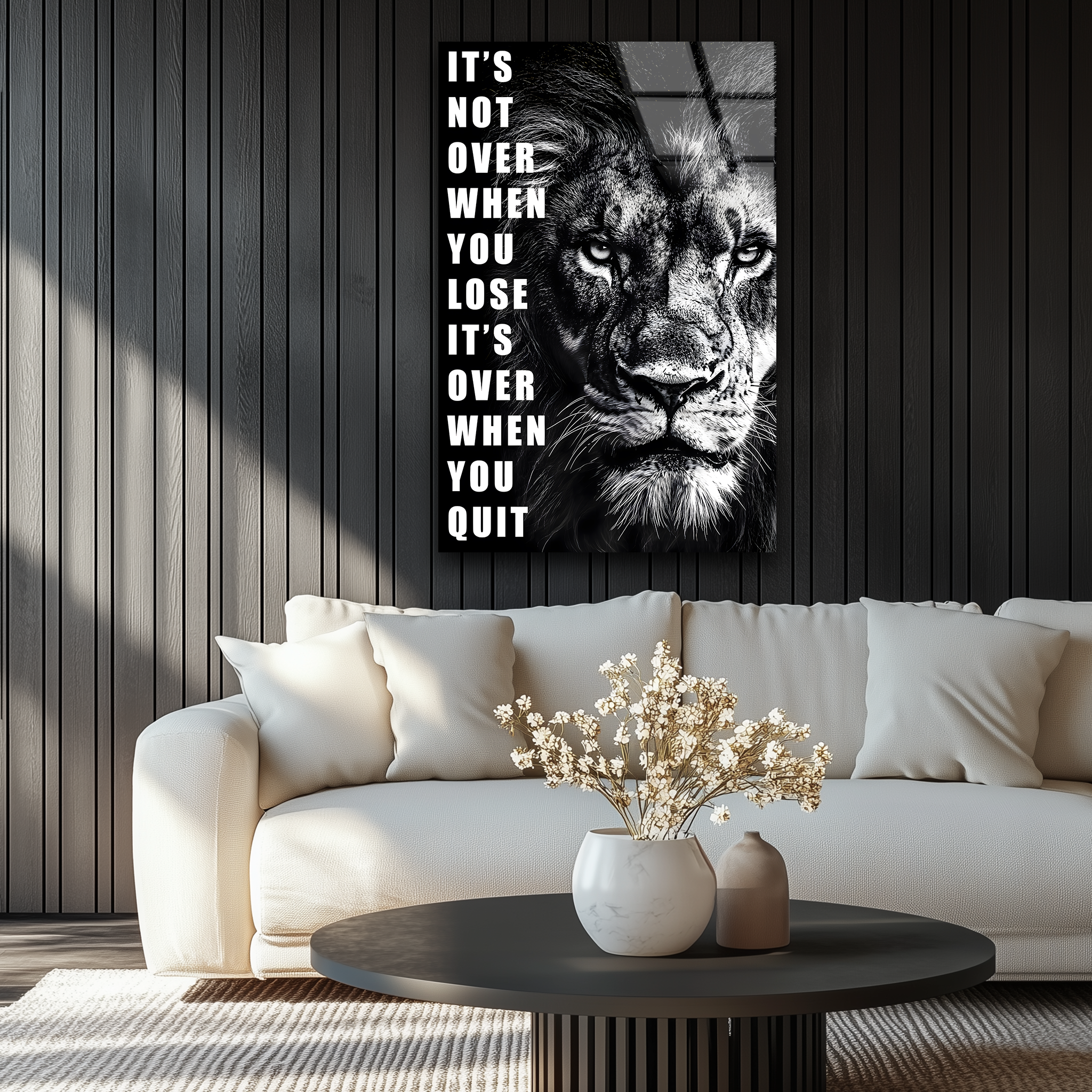 It's Not Over | Premium HD Metal Wall Art