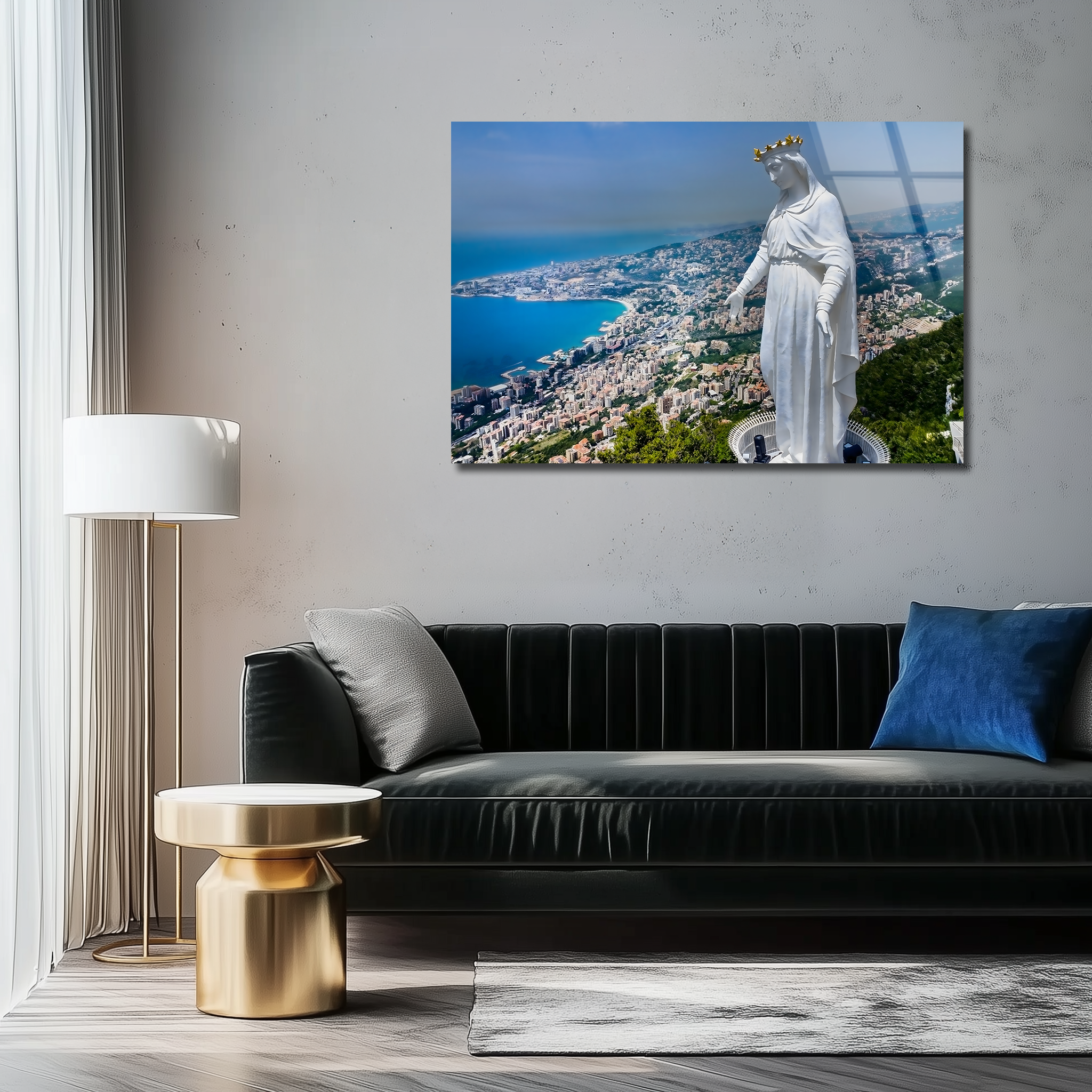 Our Lady of Lebanon | Premium HD Metal Wall Art