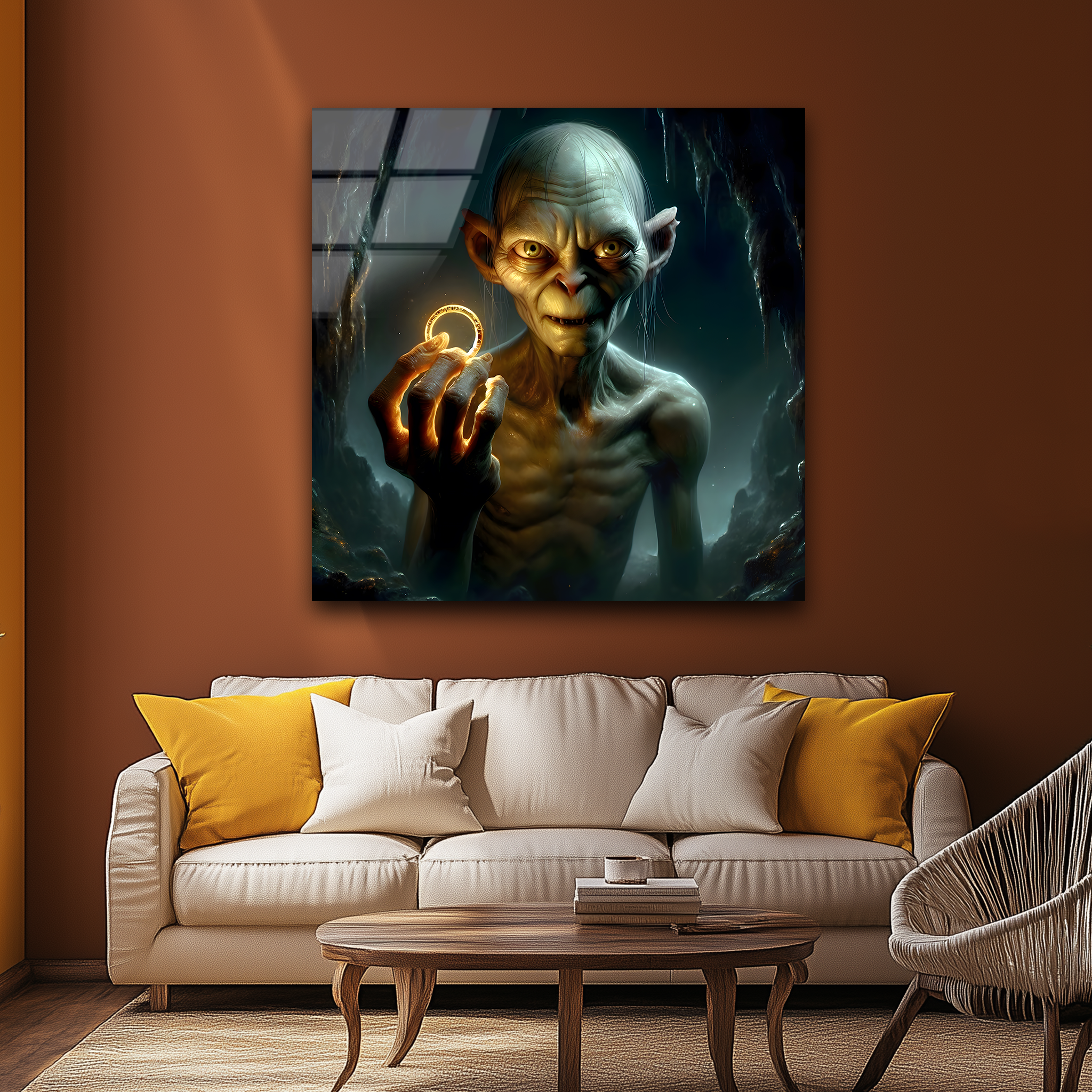 The One Ring | Premium HD Metal Wall Art