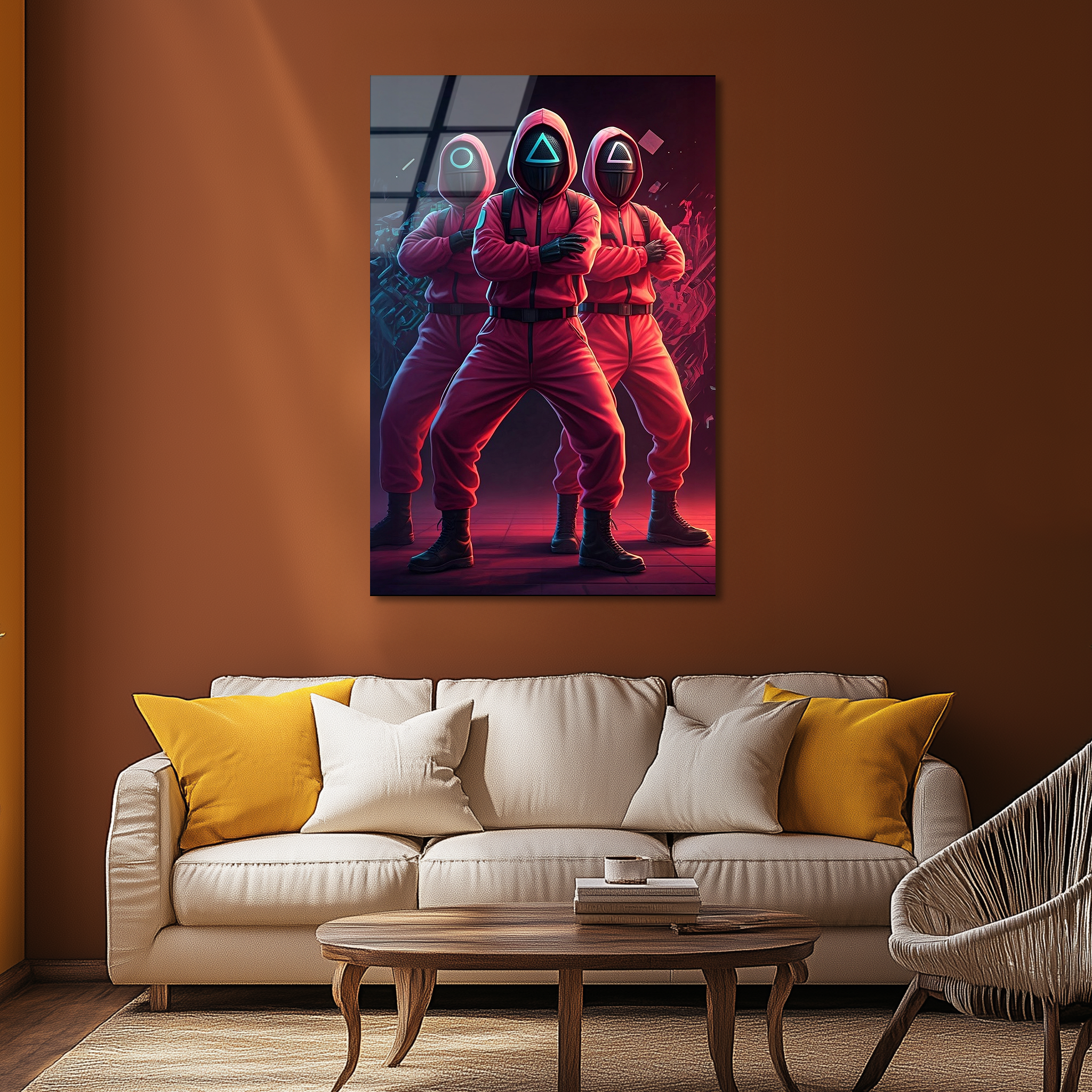 Squid Game | Premium HD Metal Wall Art