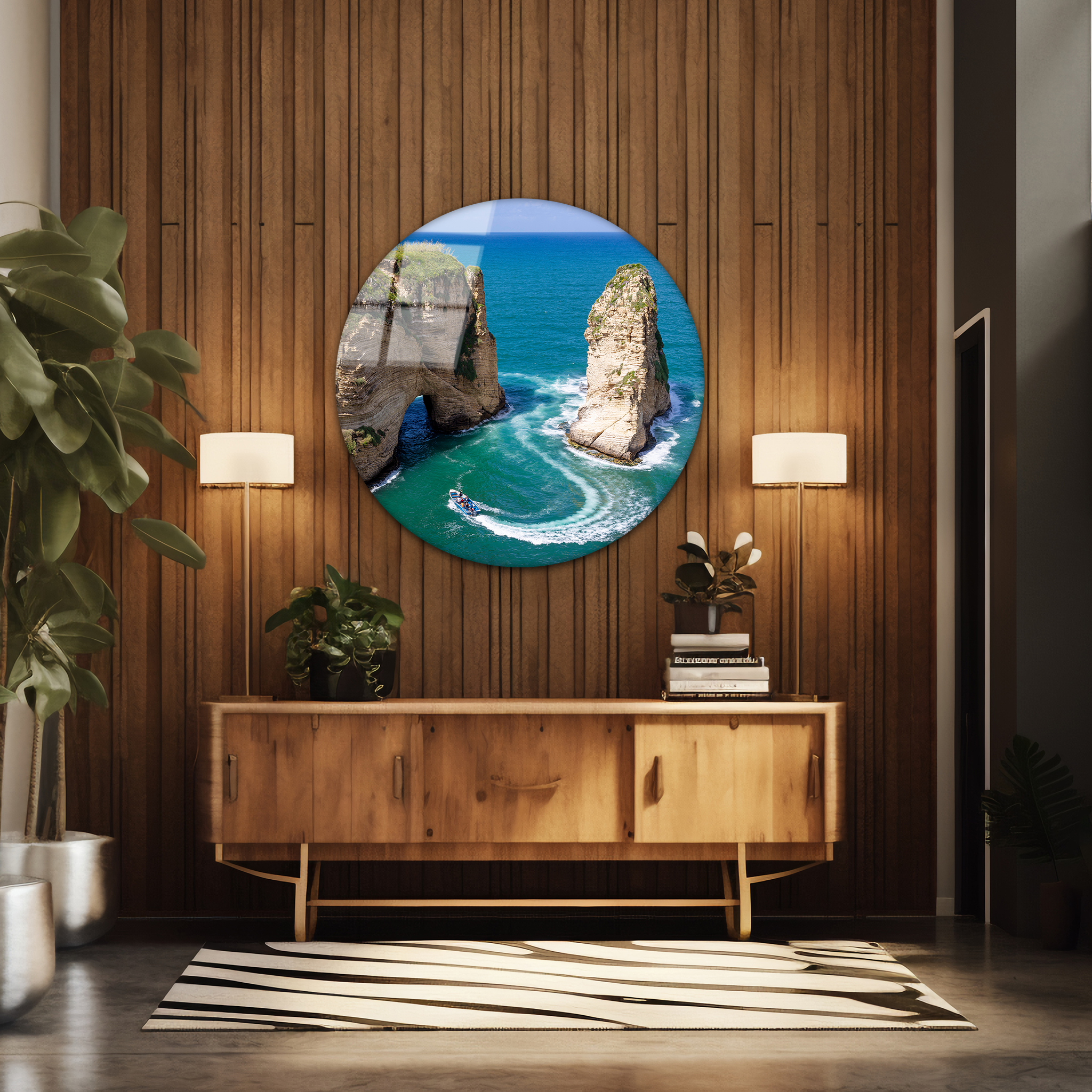 Rouche Beirut | Premium HD Metal Wall Art