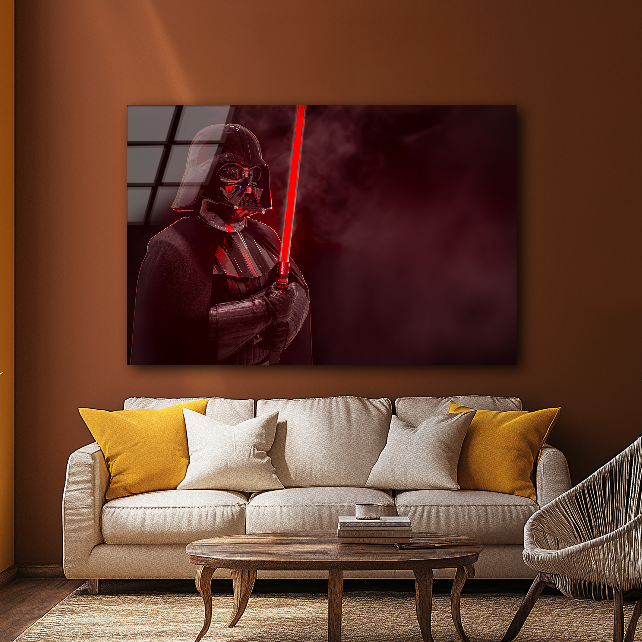 Darth Vader Cosplay Art | Premium HD Metal Wall Art